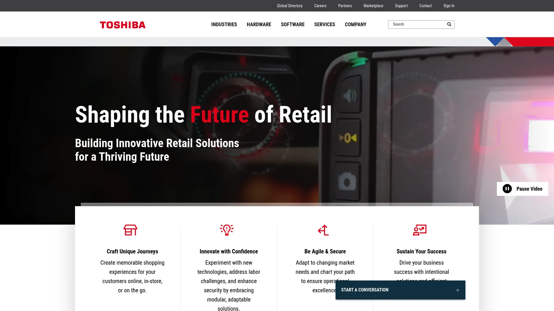 Toshiba Self-Checkout terminal