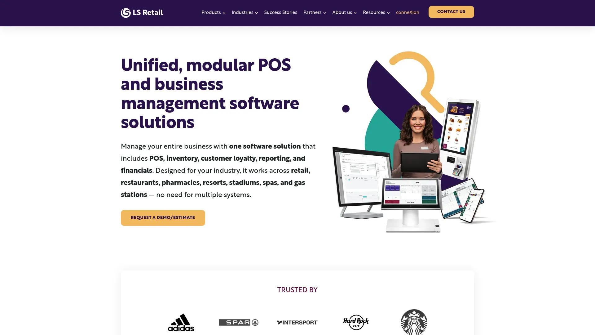 LS Central retail management interface