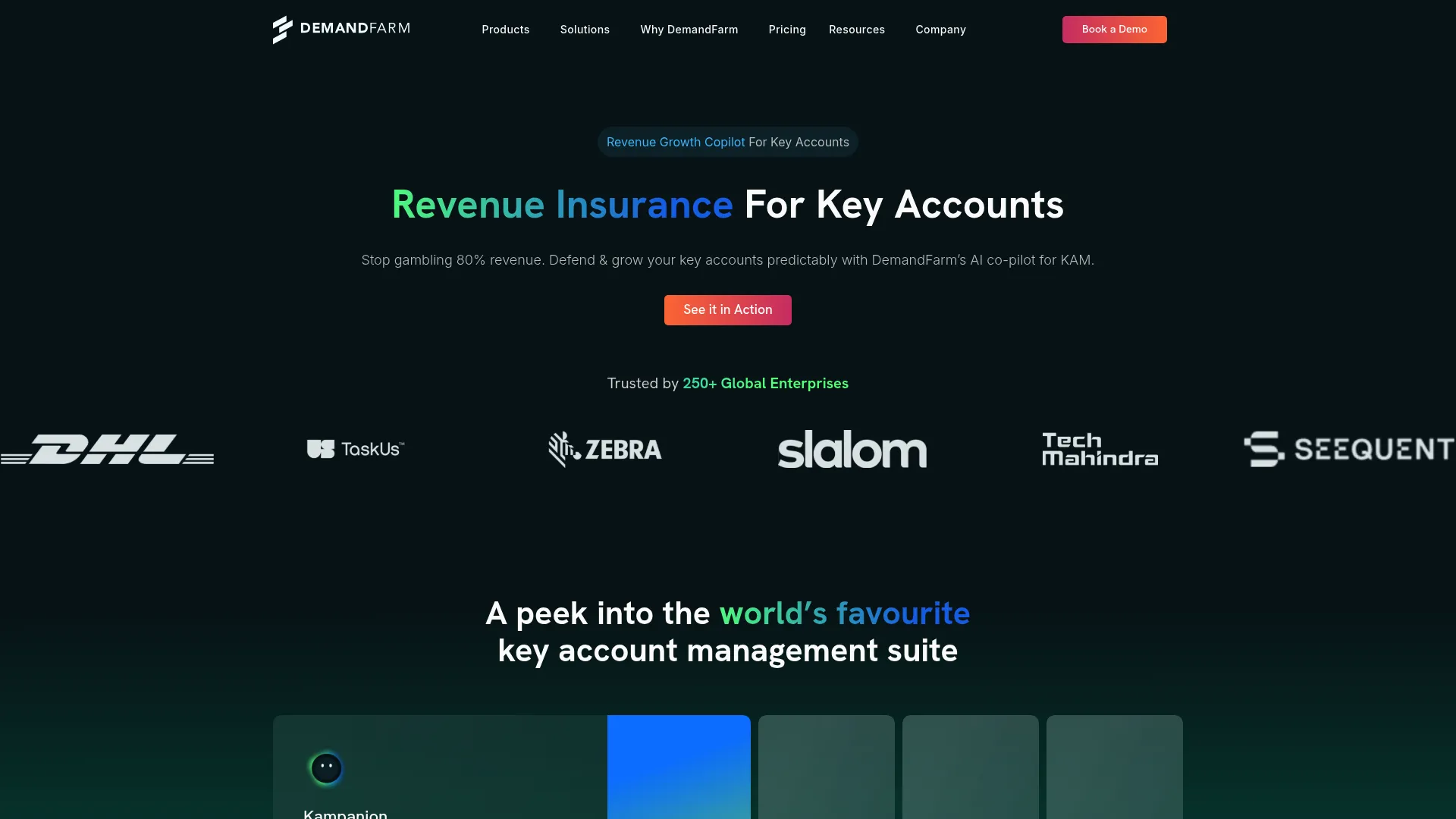 DemandFarm key account management software