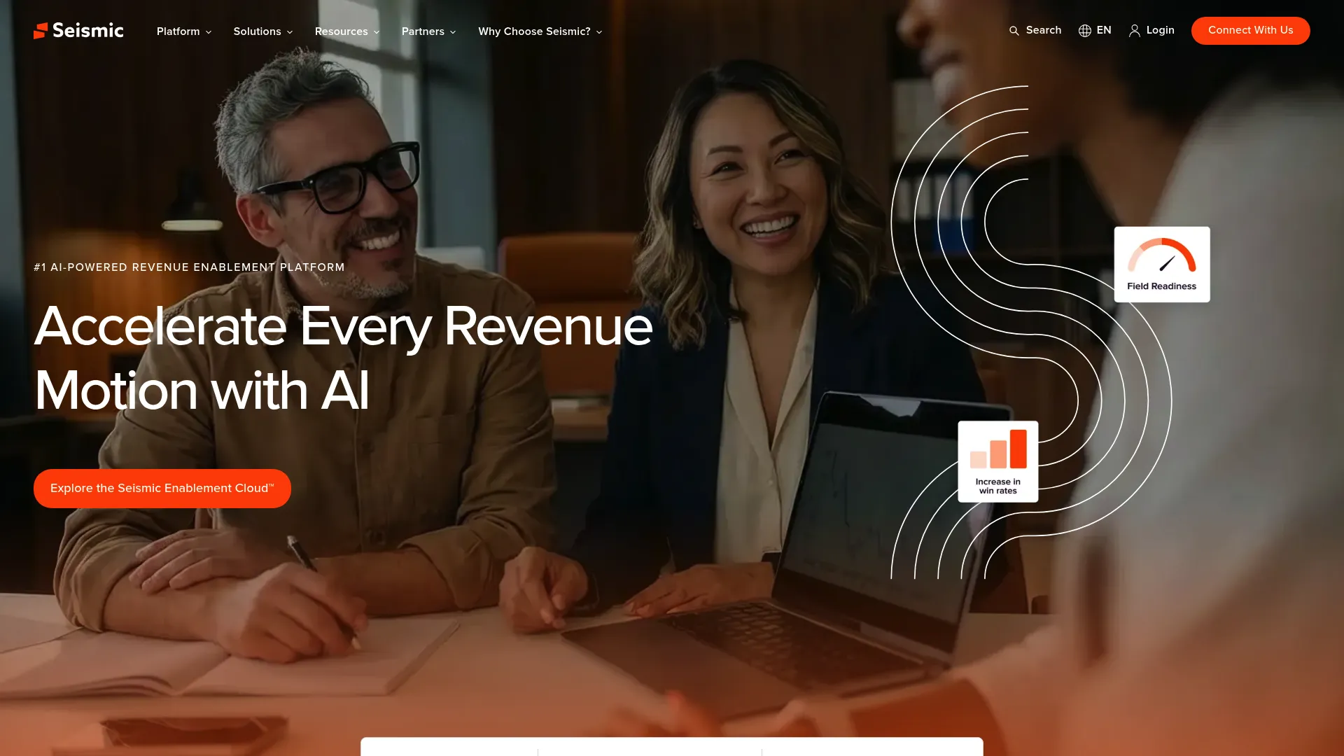 Seismic sales enablement platform
