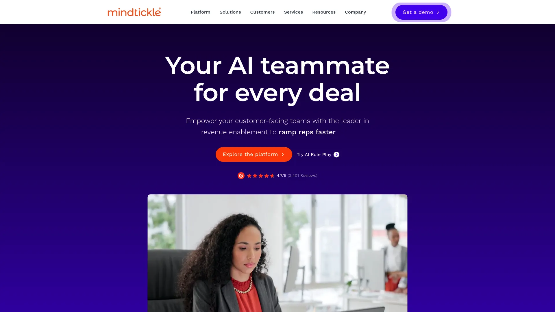 Mindtickle readiness platform