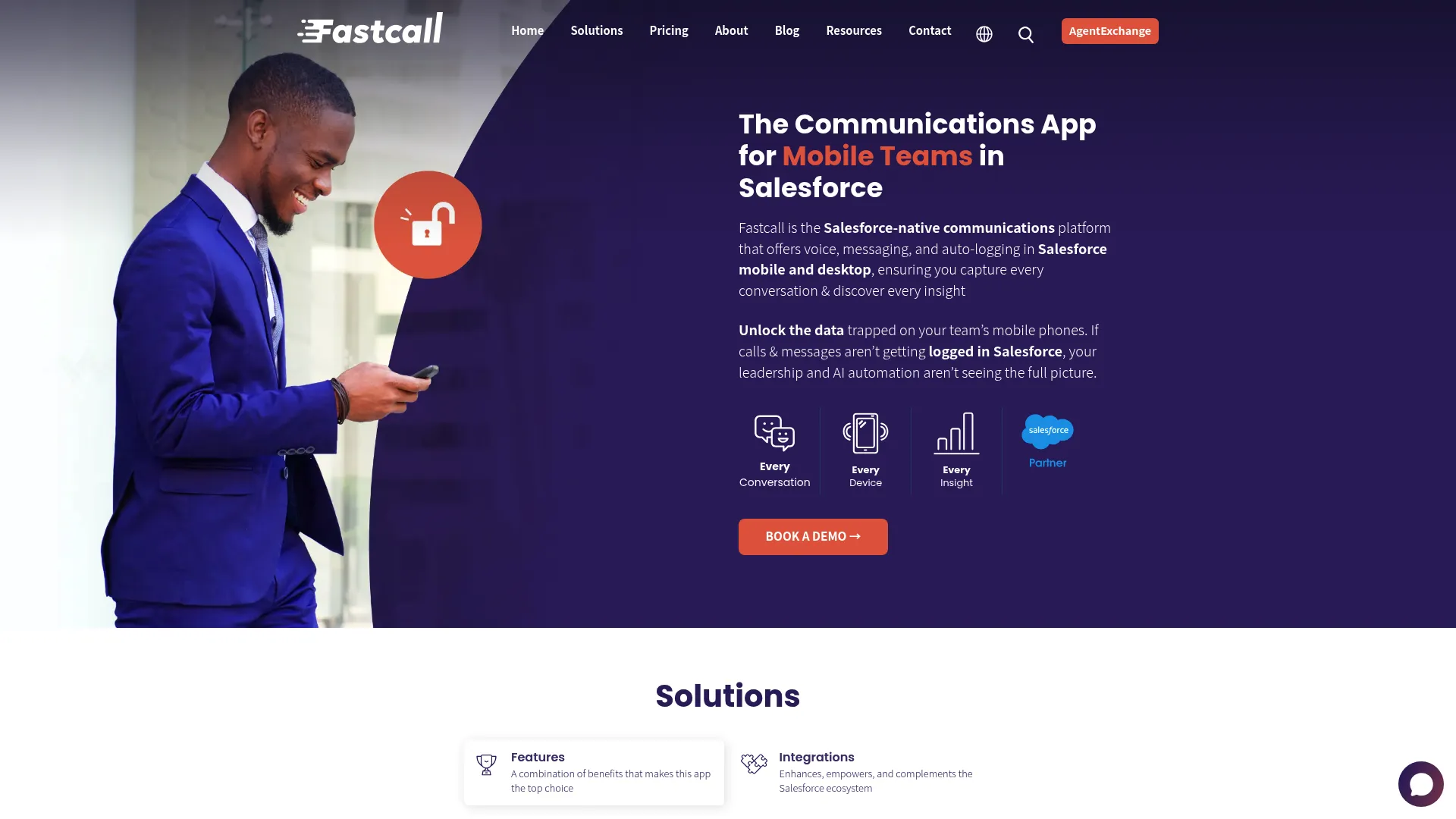 Fastcall Salesforce-native calling platform