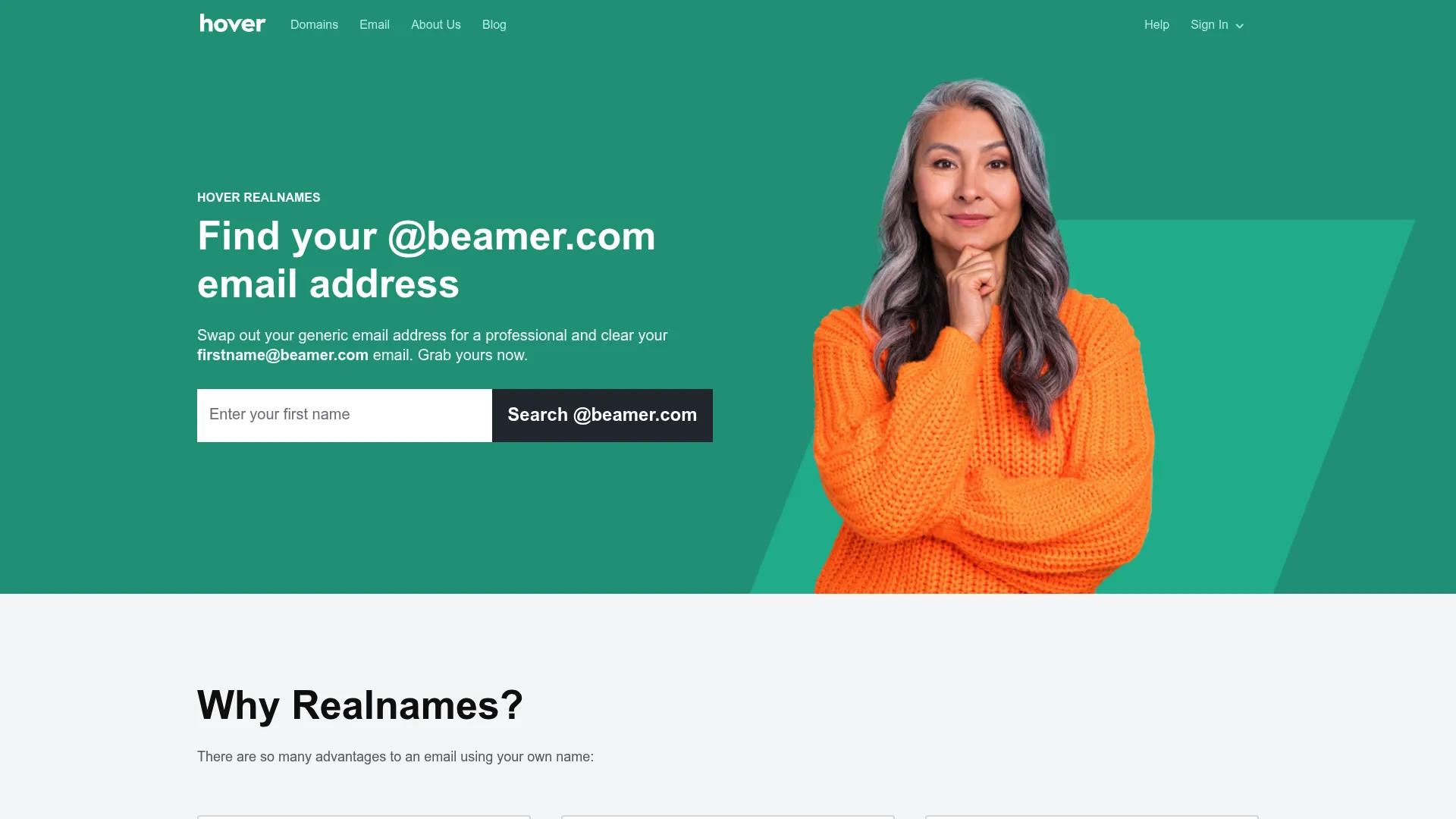 Beamer product announcement and changelog software homepage