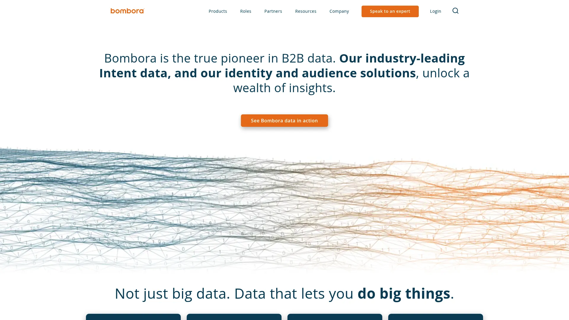 Bombora Company Surge intent data platform