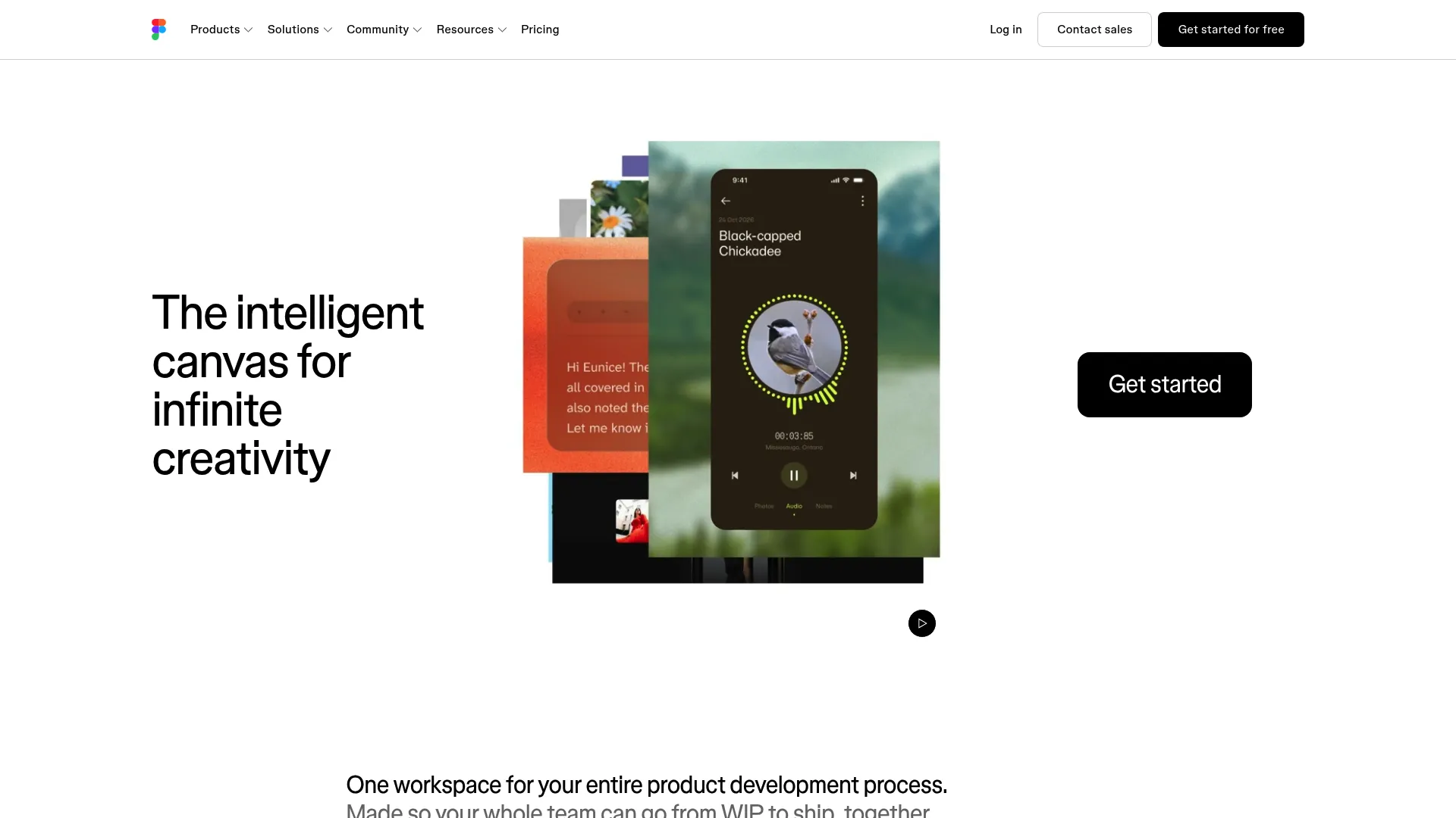 Figma collaborative design and FigJam workspace