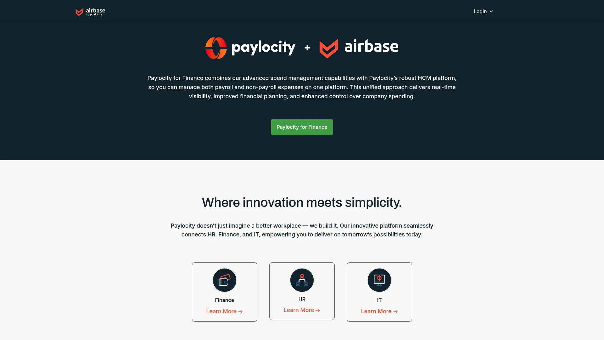 Airbase procure-to-pay and spend management platform