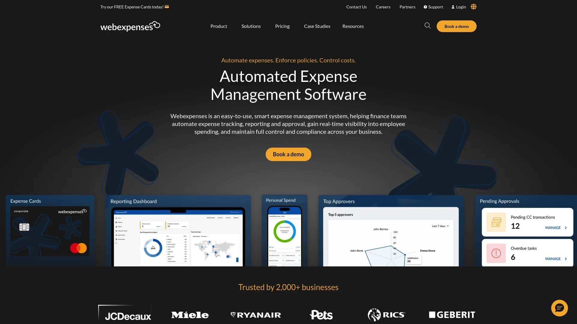 Webexpenses cloud expense management