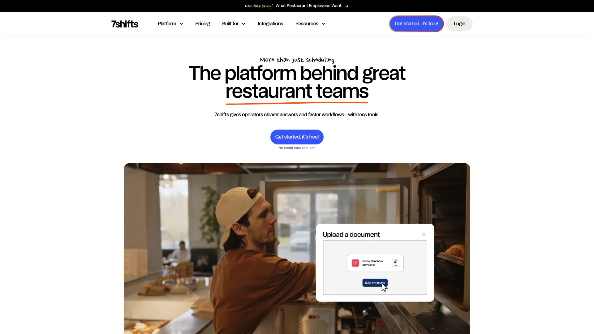 7shifts restaurant scheduling platform