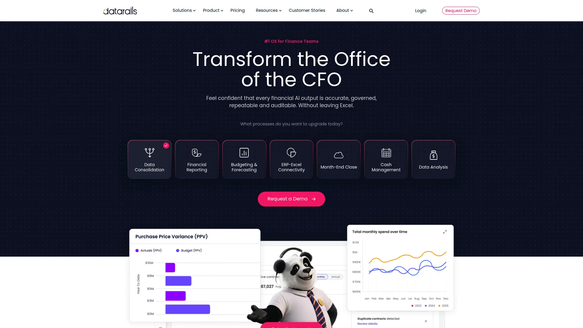 Datarails Excel-native FP&A software