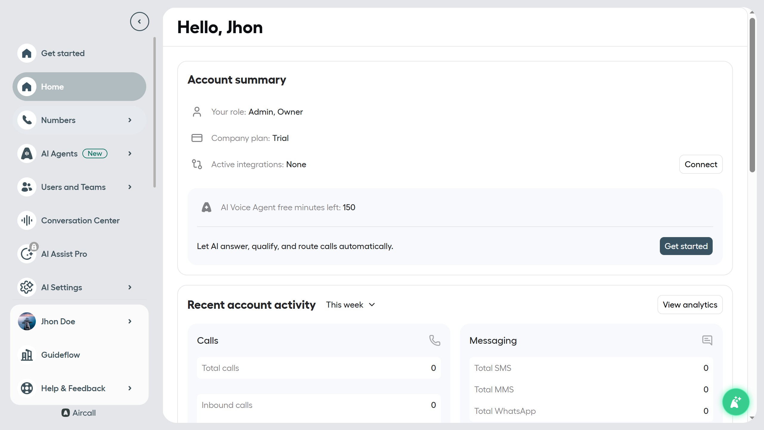 How to set text-to-speech for retry messages in IVR in Aircall
