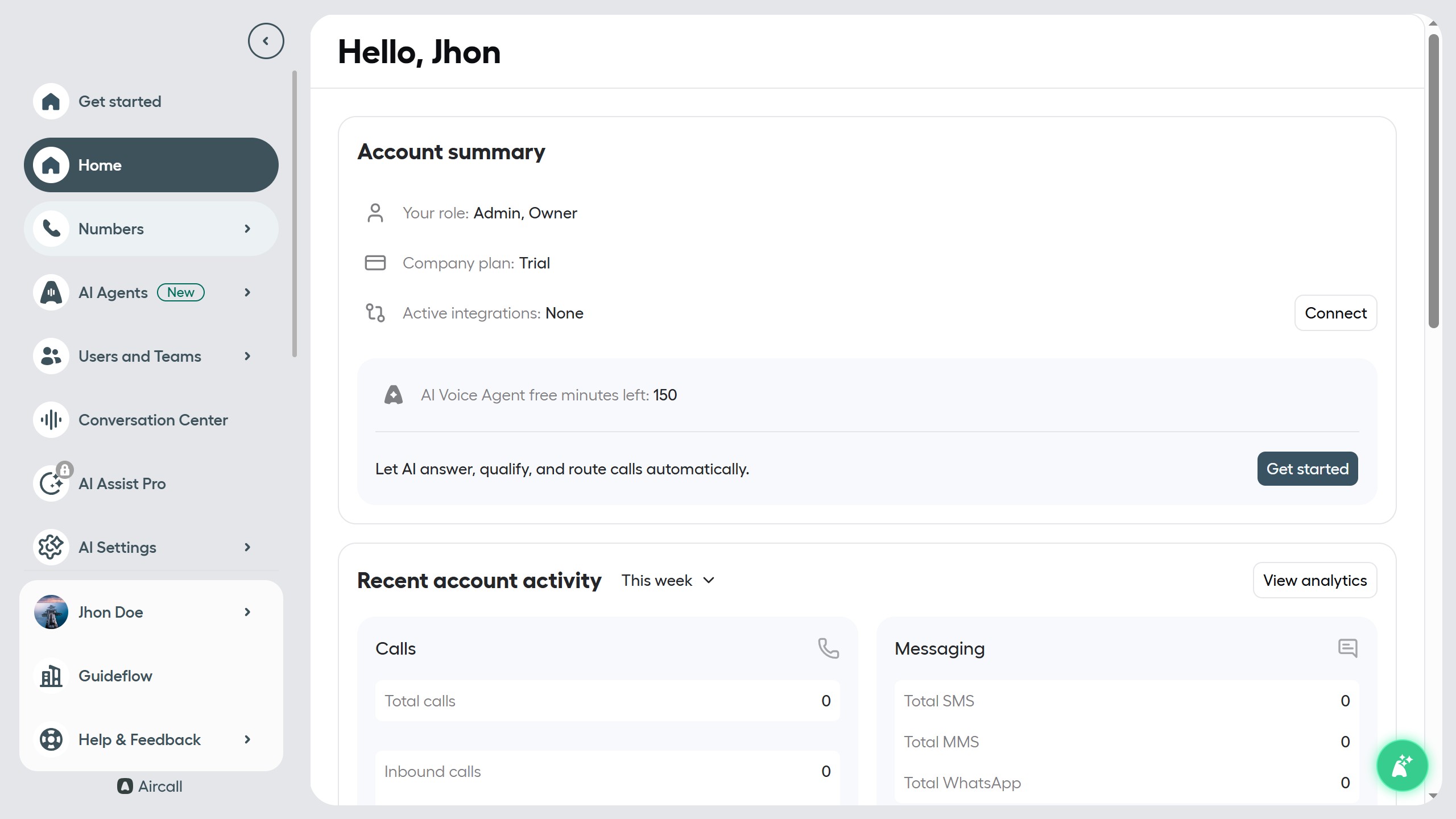 How to change the retry message language in input IVR in Aircall