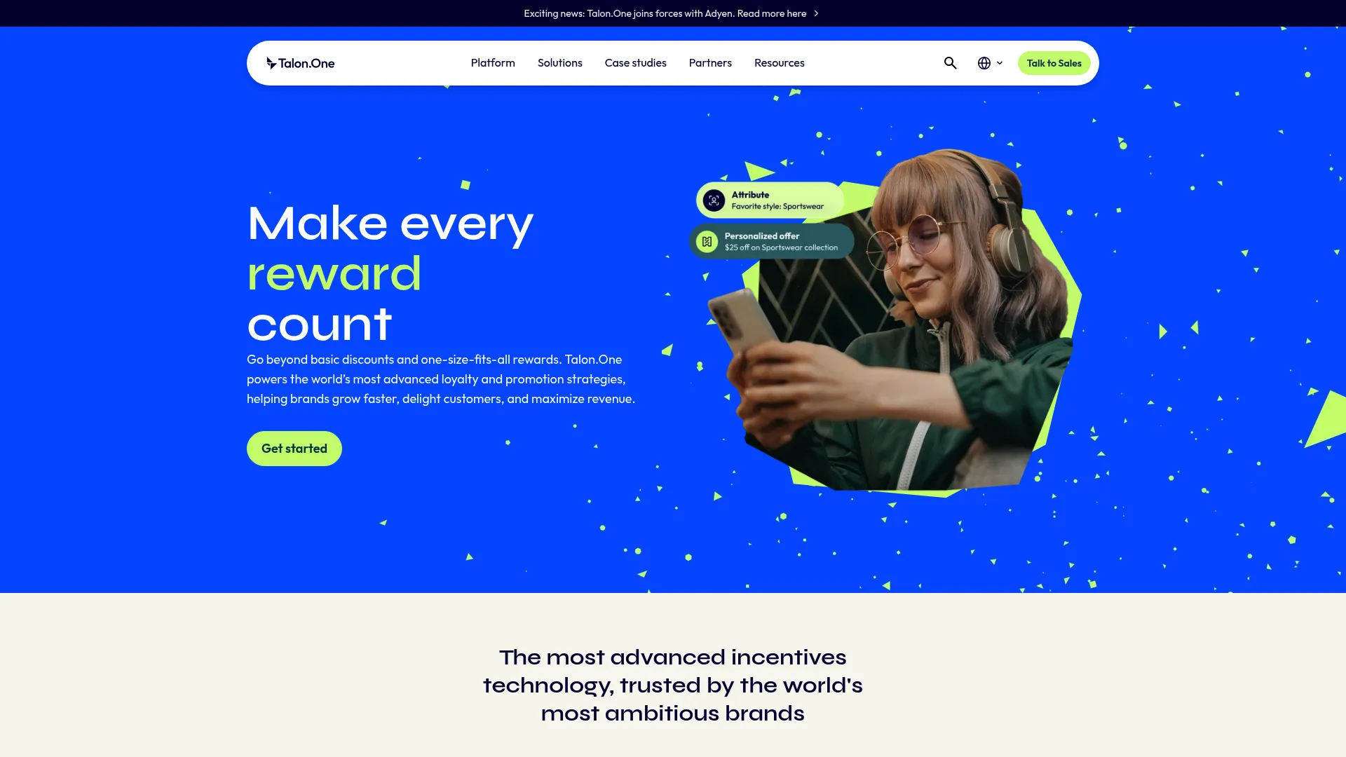 Talon.One promotion and loyalty engine dashboard
