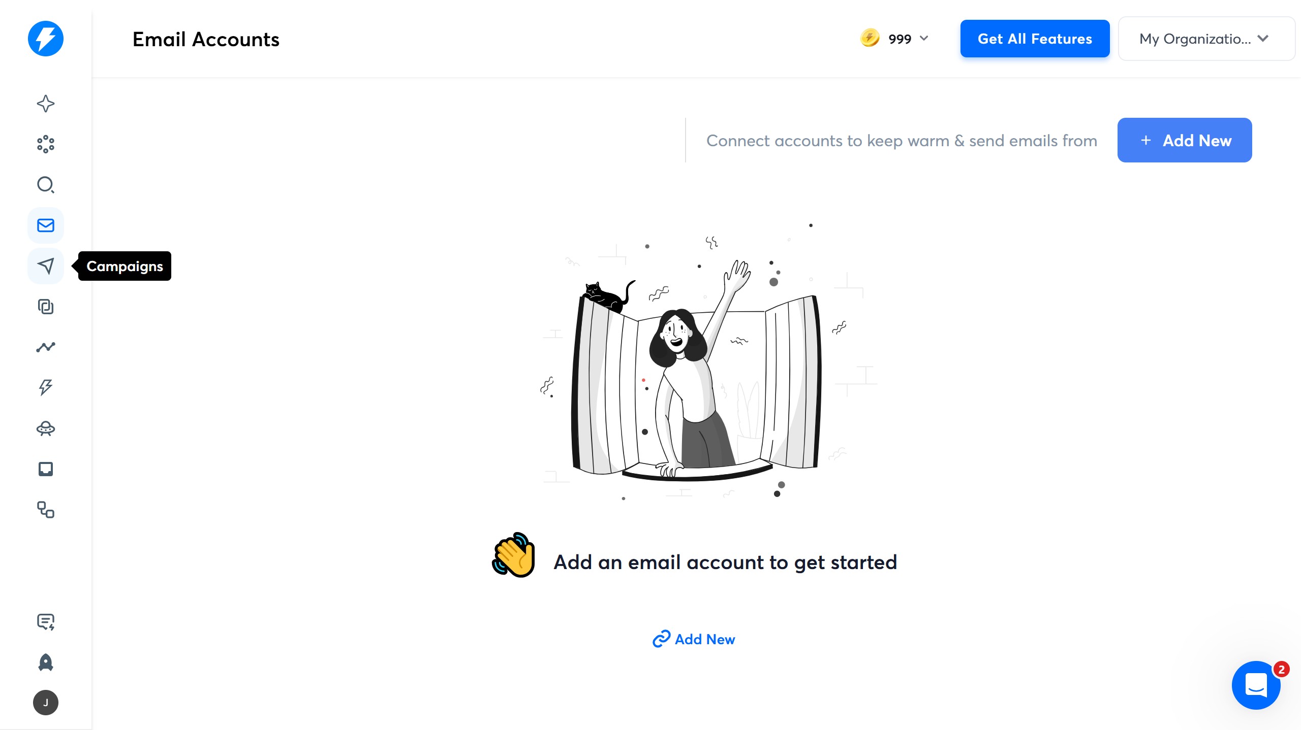 How to allow inserting unsubscribe link header in Instantly