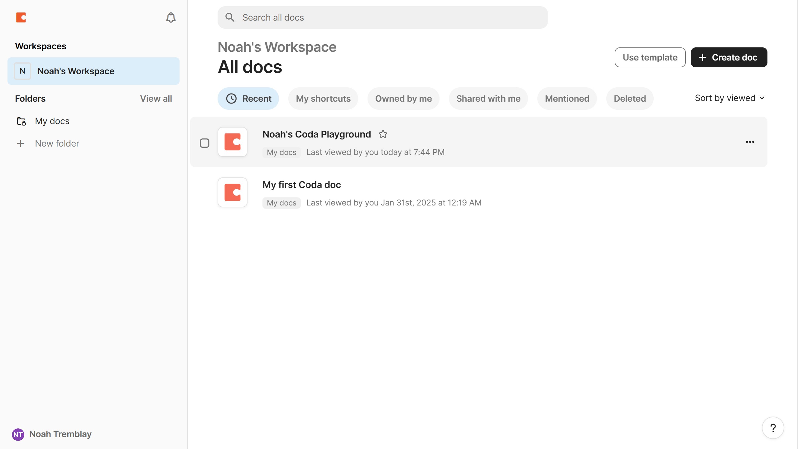 How to add a new page in Coda