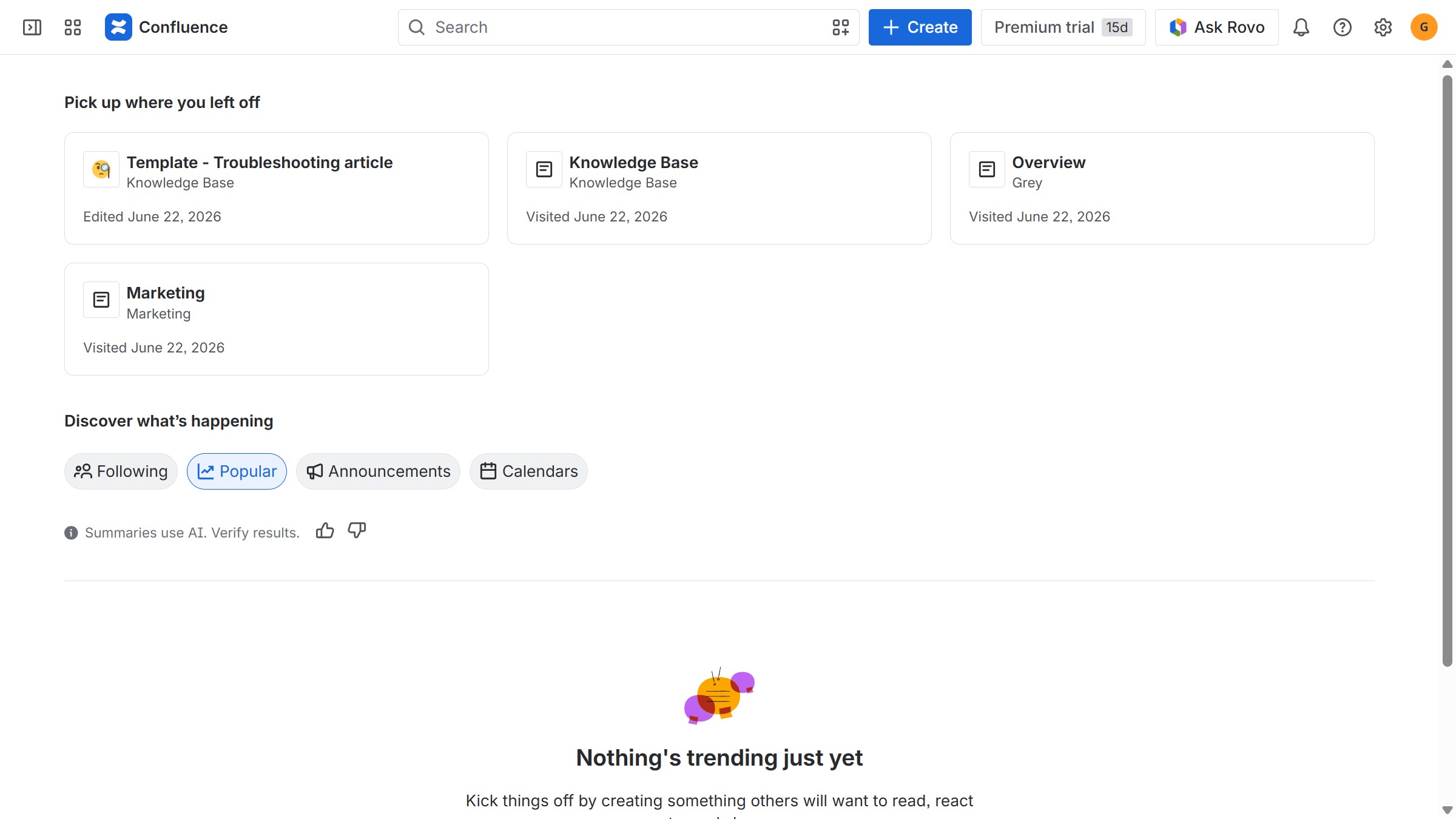 How to expand the sidebar in Confluence