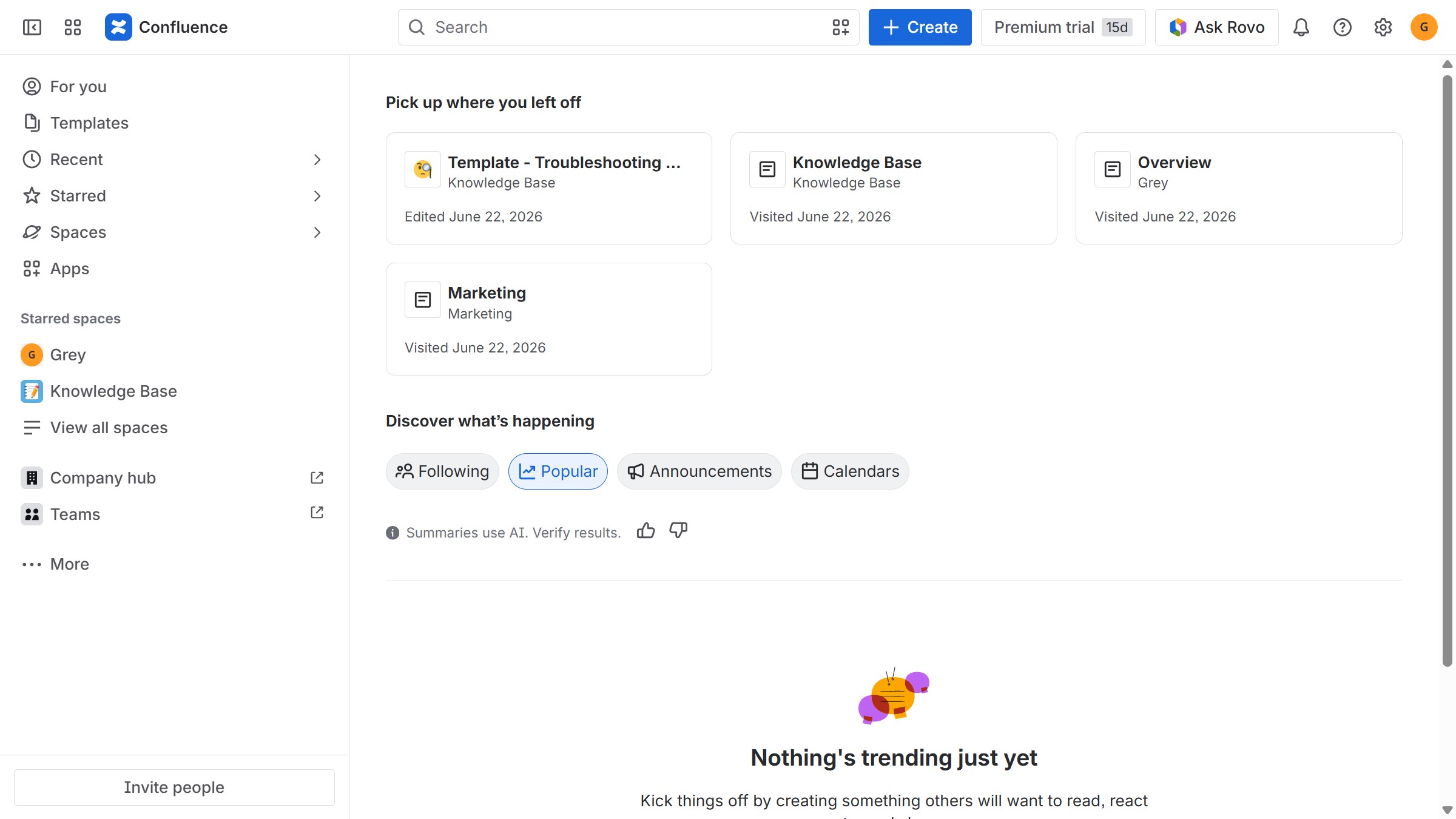 How to resize the sidebar in Confluence