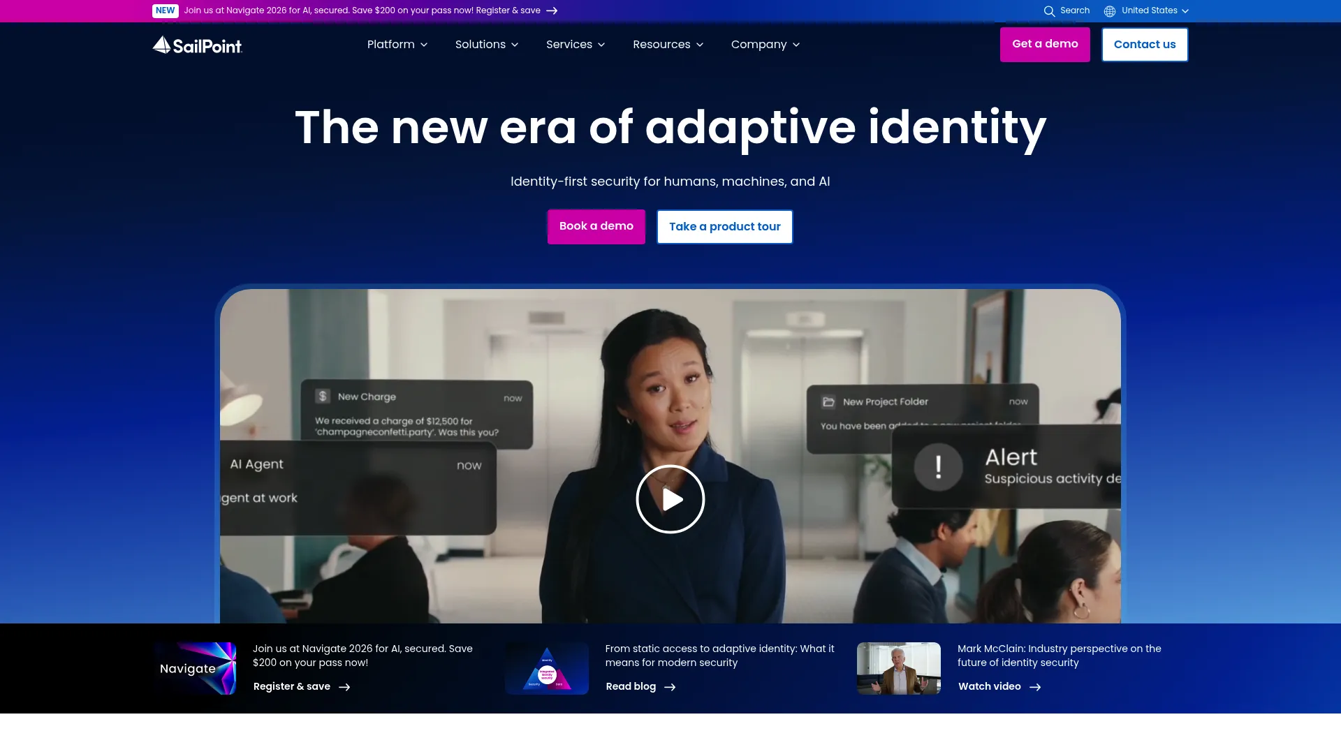 SailPoint product screenshot