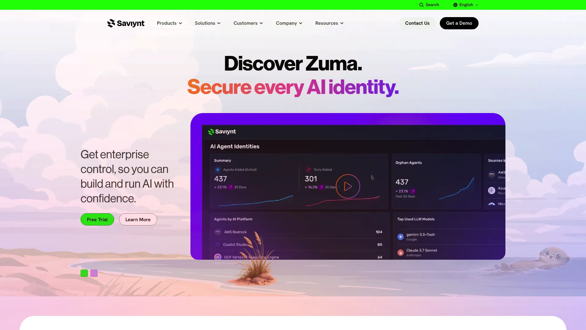 Saviynt product screenshot