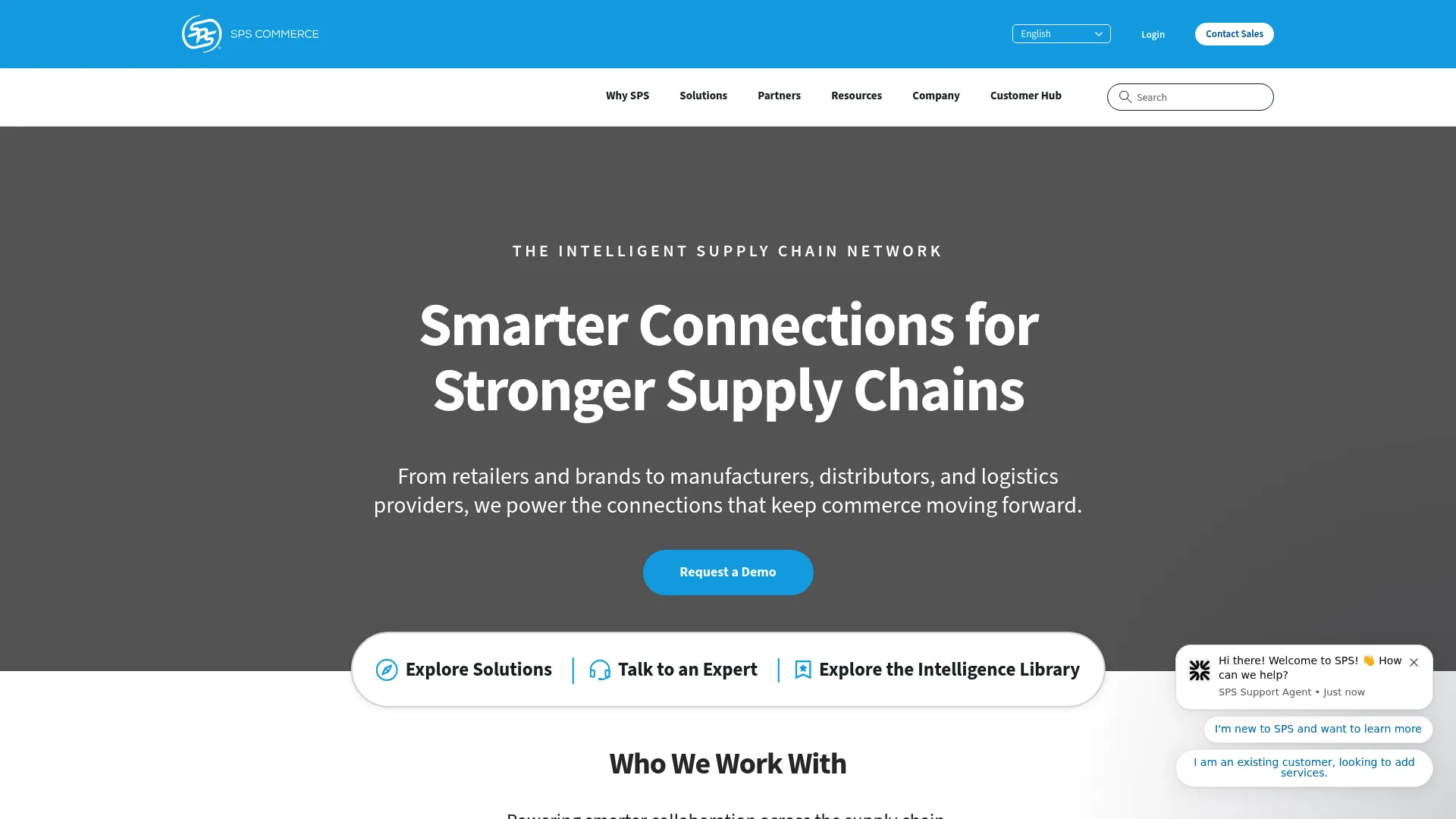 SPS Commerce retail network and supply chain platform