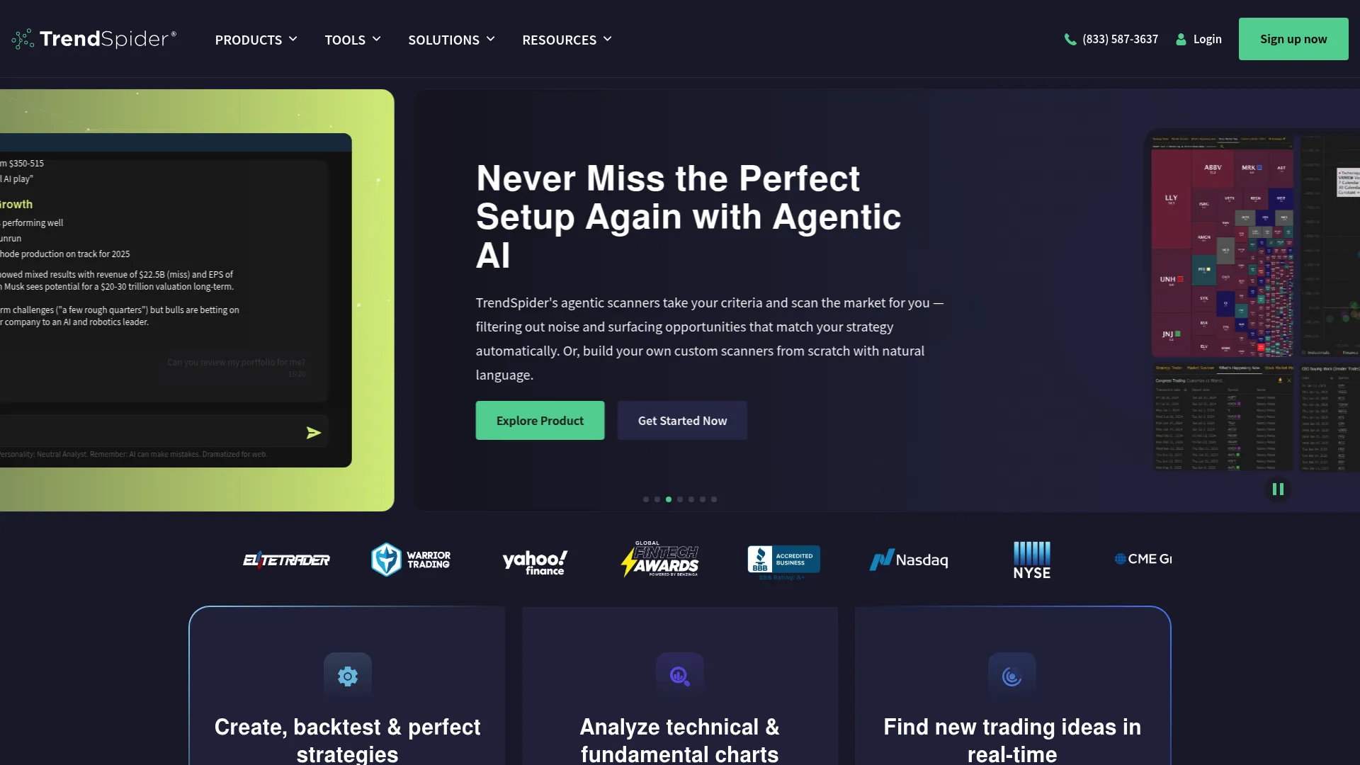 TrendSpider automated technical analysis platform interface