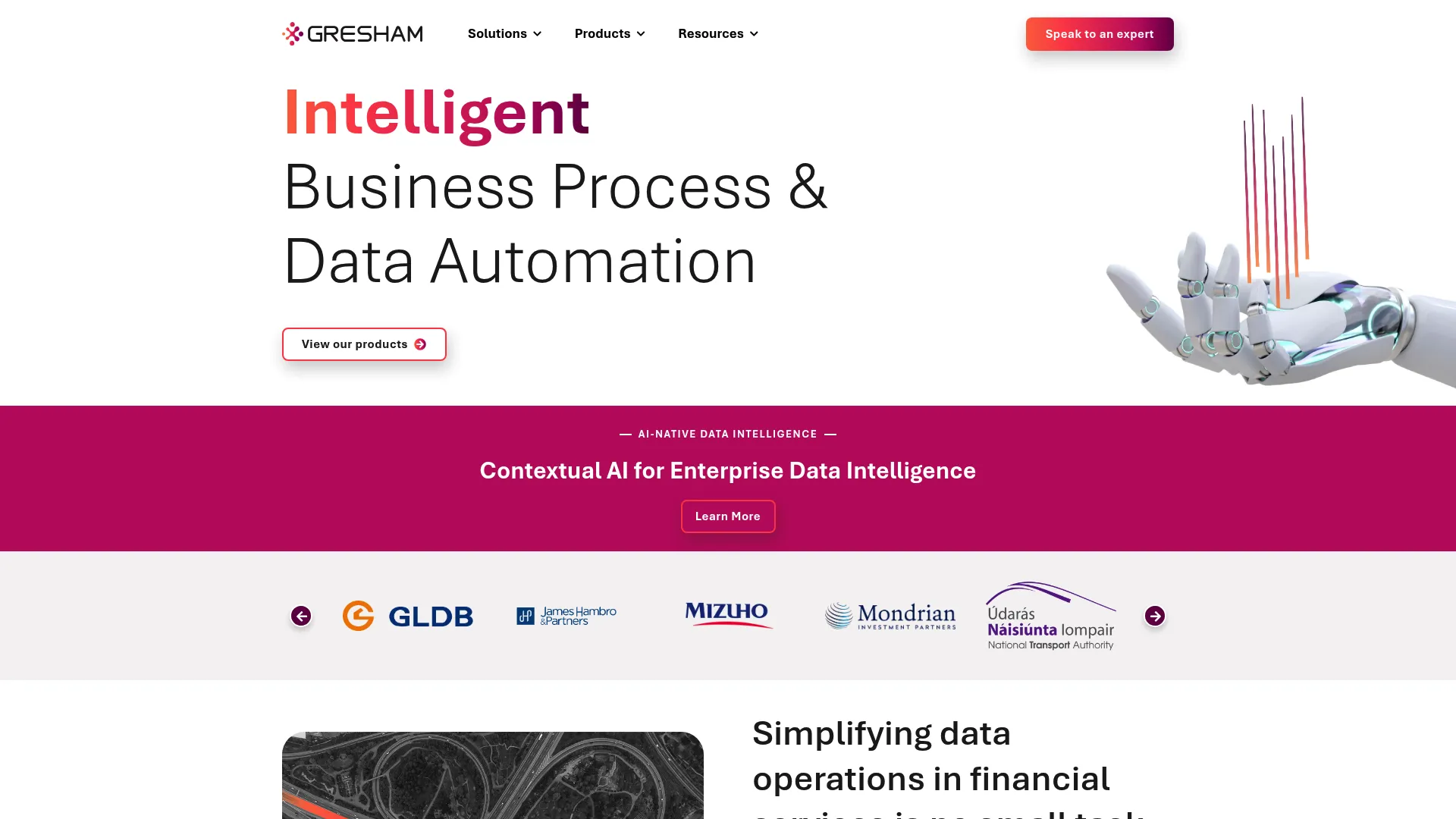 Gresham Technologies regulatory reporting and reconciliation platform