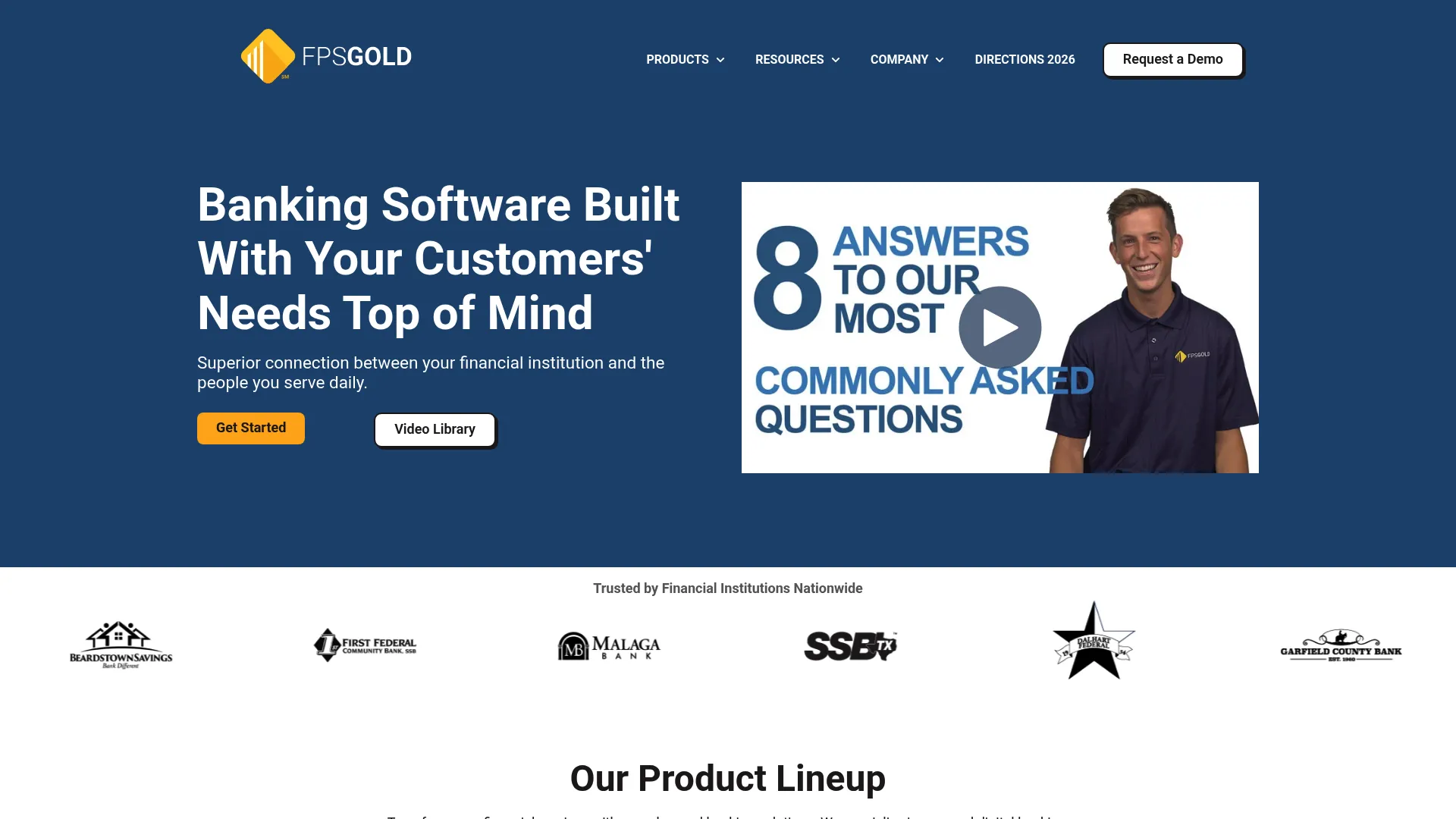 FPS GOLD homepage