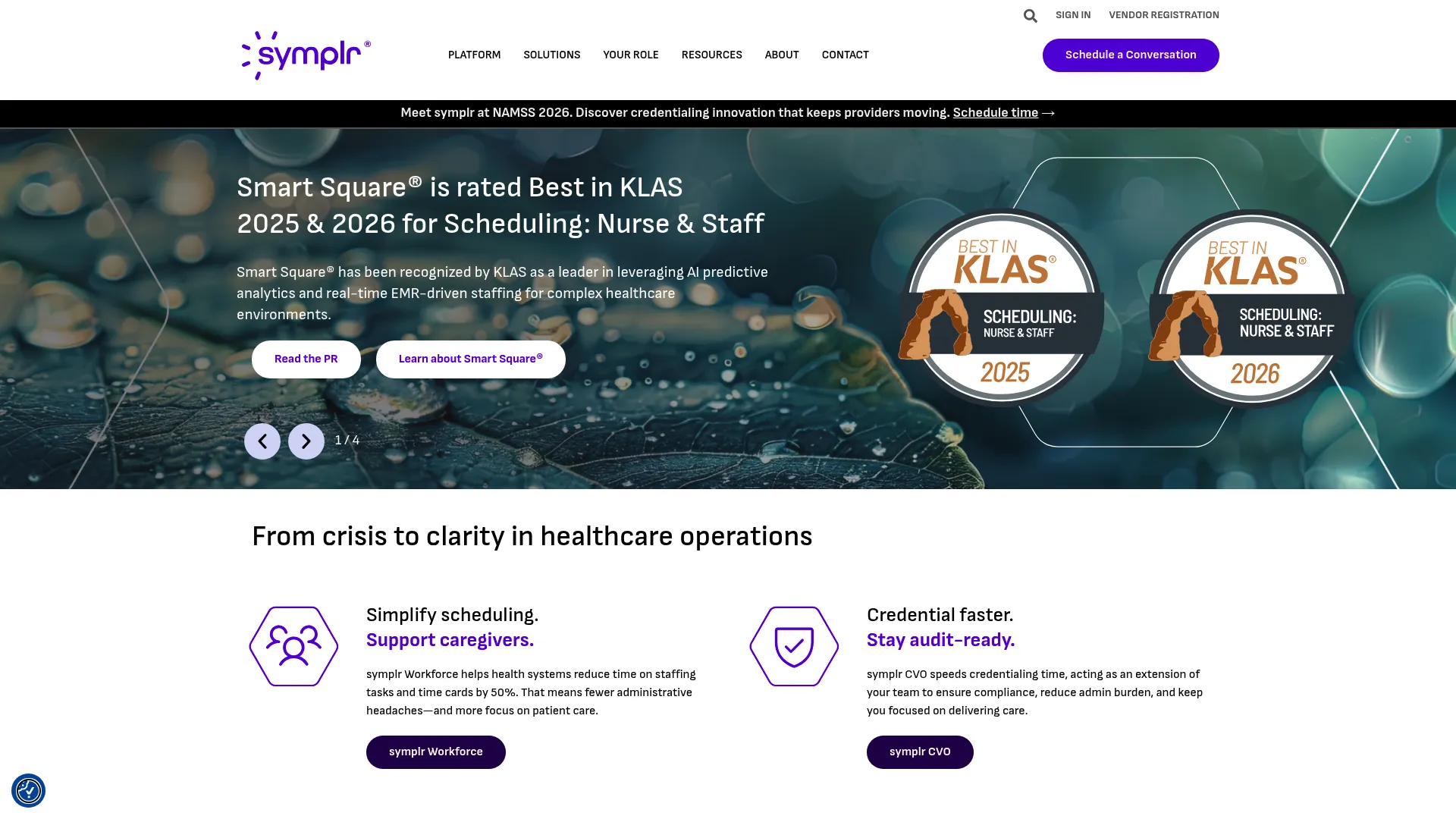 symplr healthcare operations platform