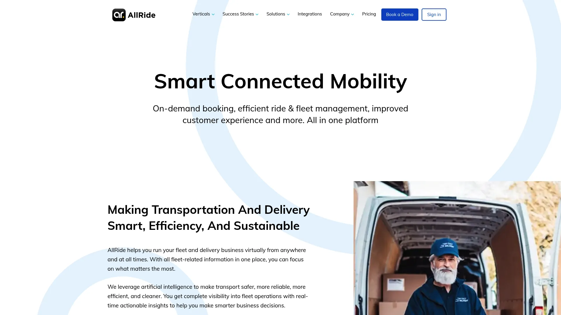 AllRide Apps transport and logistics software suite