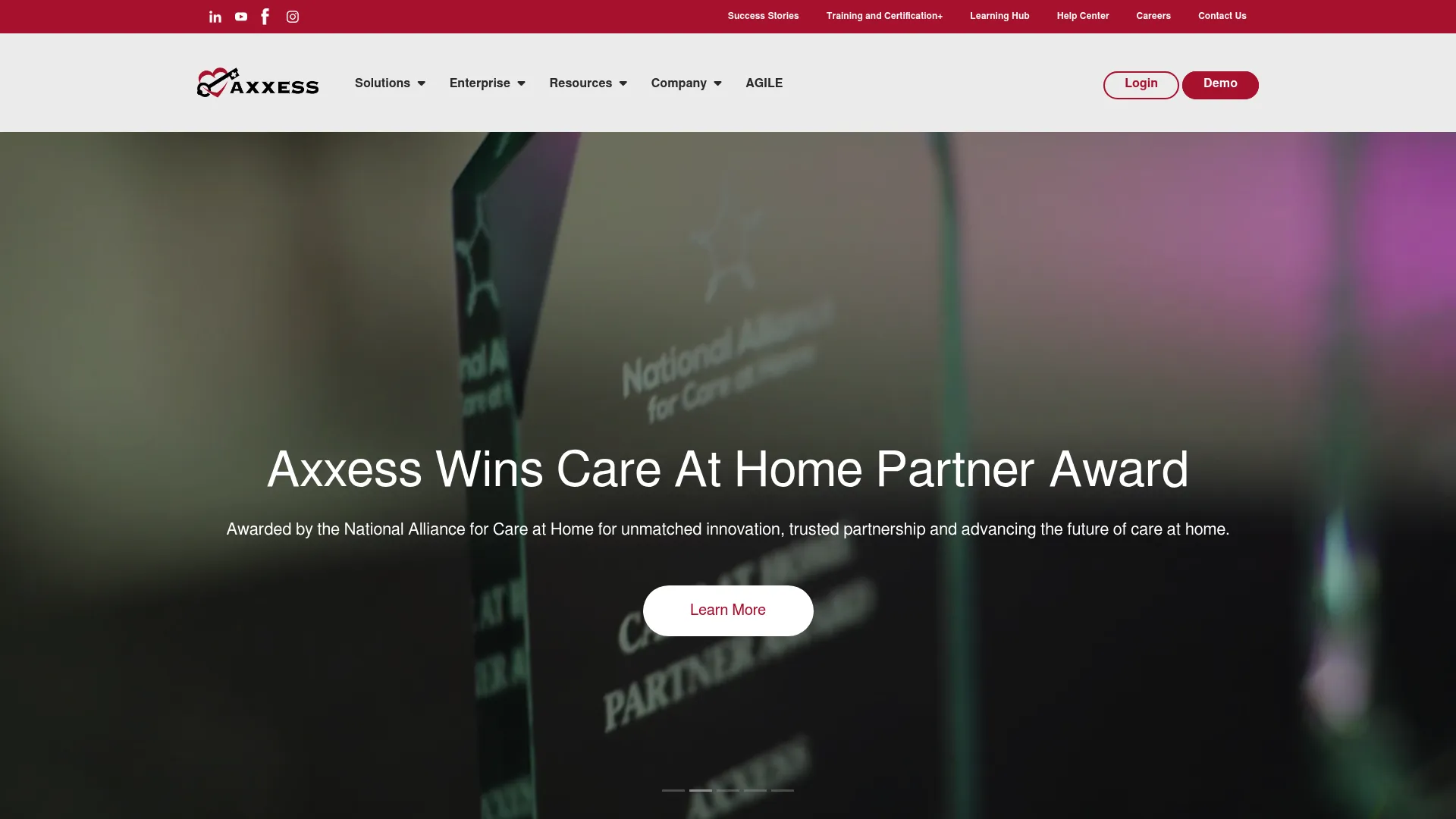 Axxess healthcare-at-home software