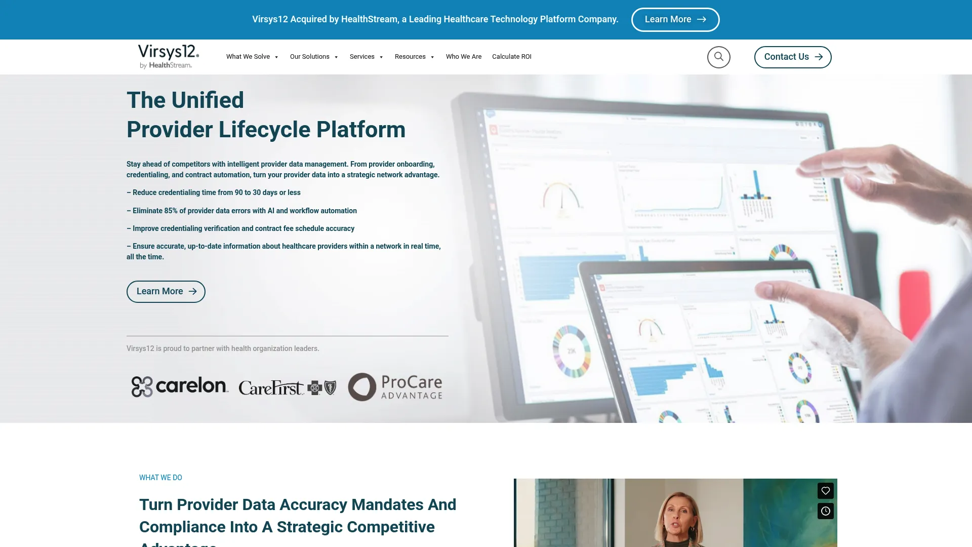 Virsys12 provider network management solution