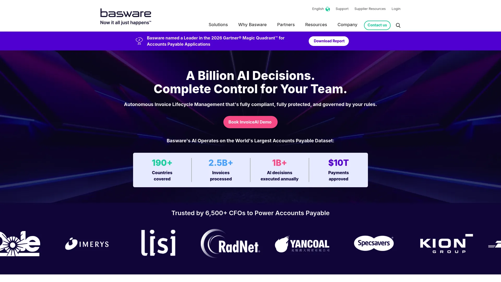 Basware invoice lifecycle management
