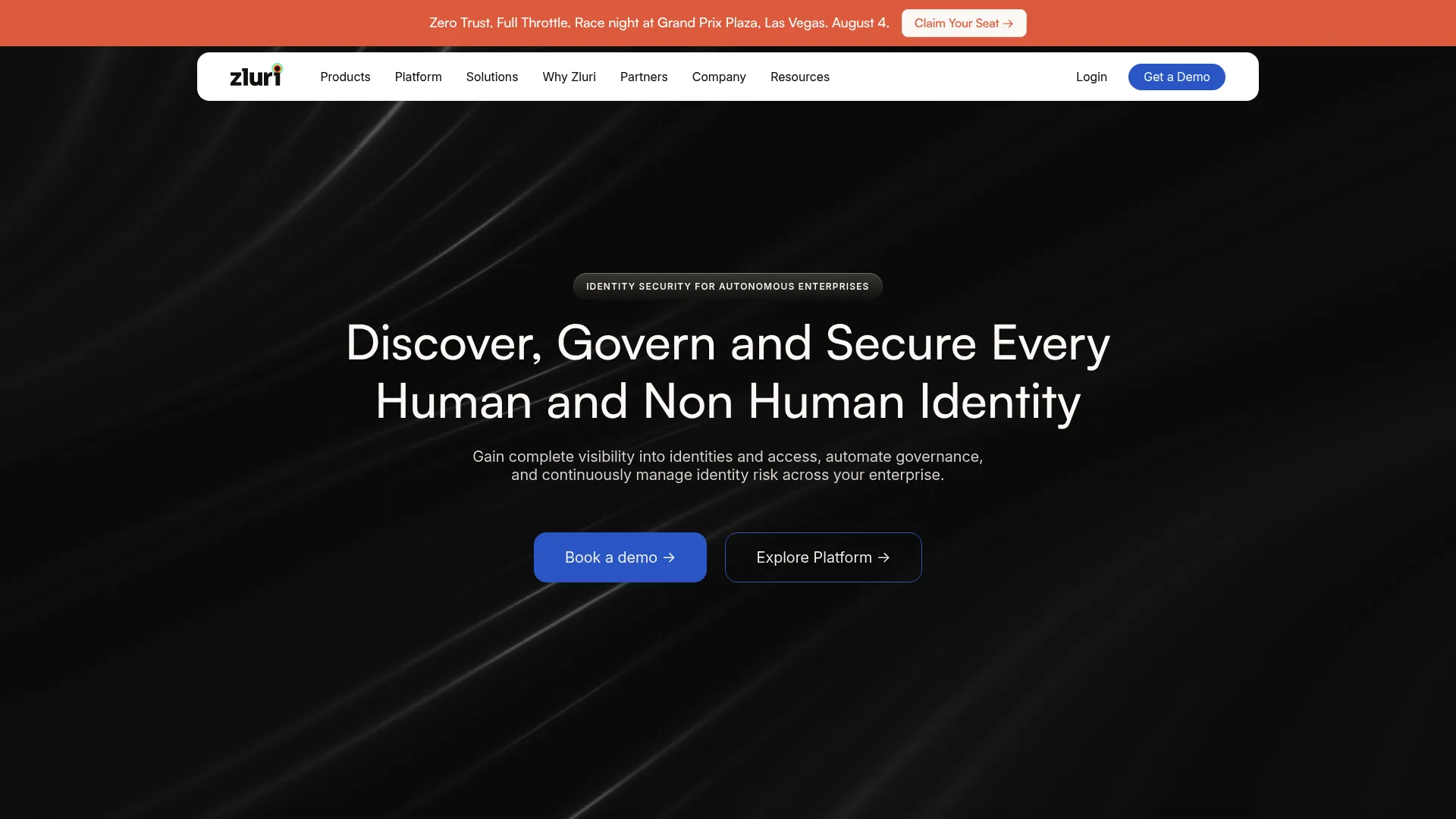Zluri identity security and SaaS management platform