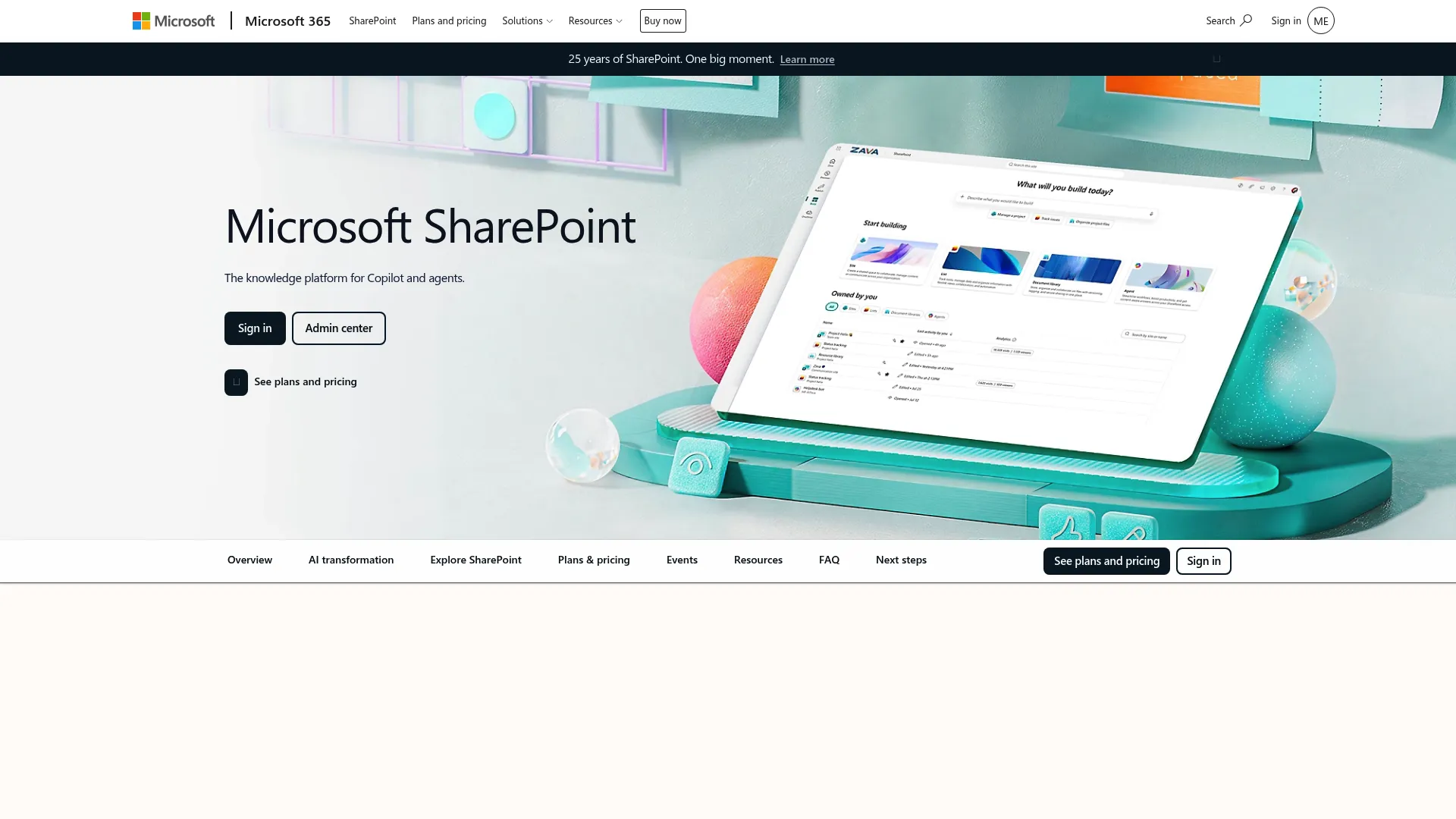 Microsoft SharePoint collaboration screenshot