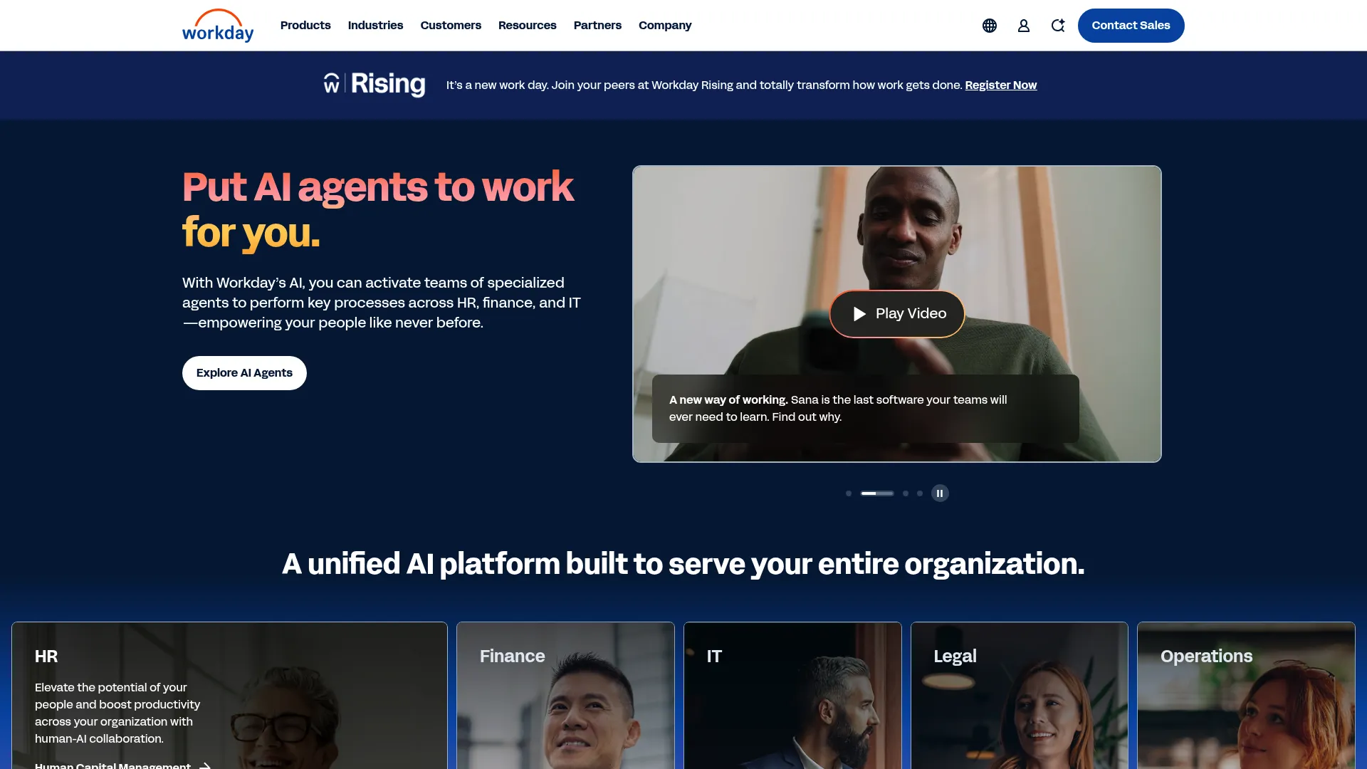 Workday Talent Marketplace internal mobility interface