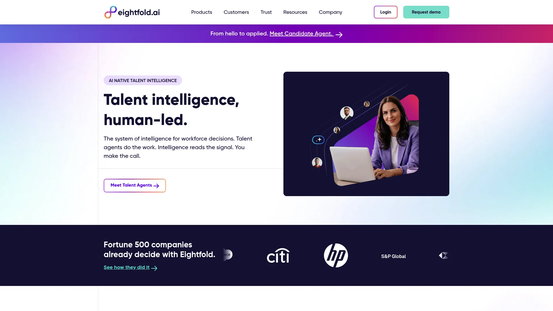Eightfold AI talent intelligence platform