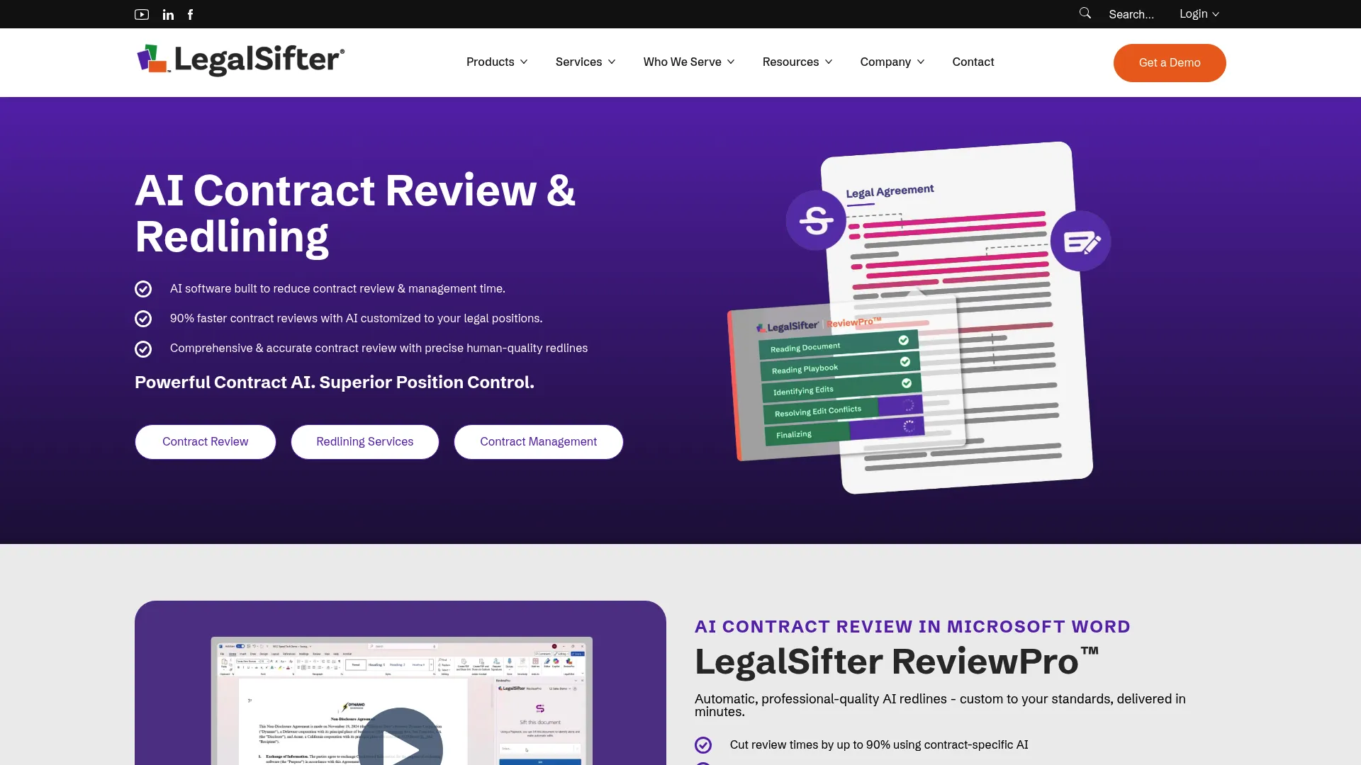 LegalSifter AI contract review software