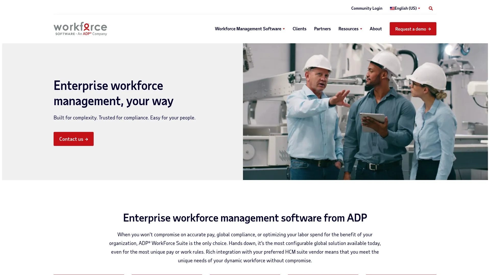 WorkForce Software enterprise workforce management