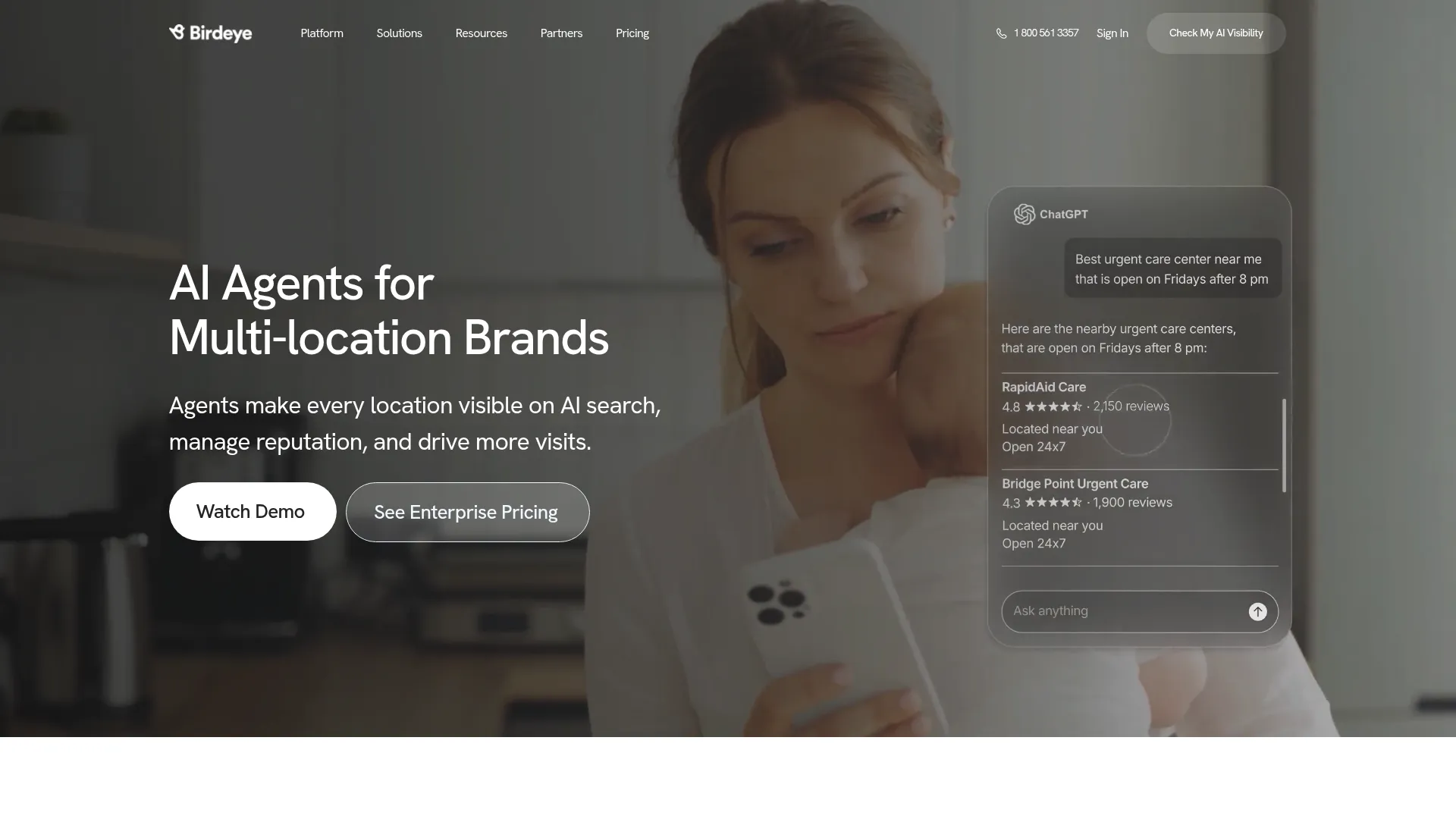 Birdeye reputation and listings platform