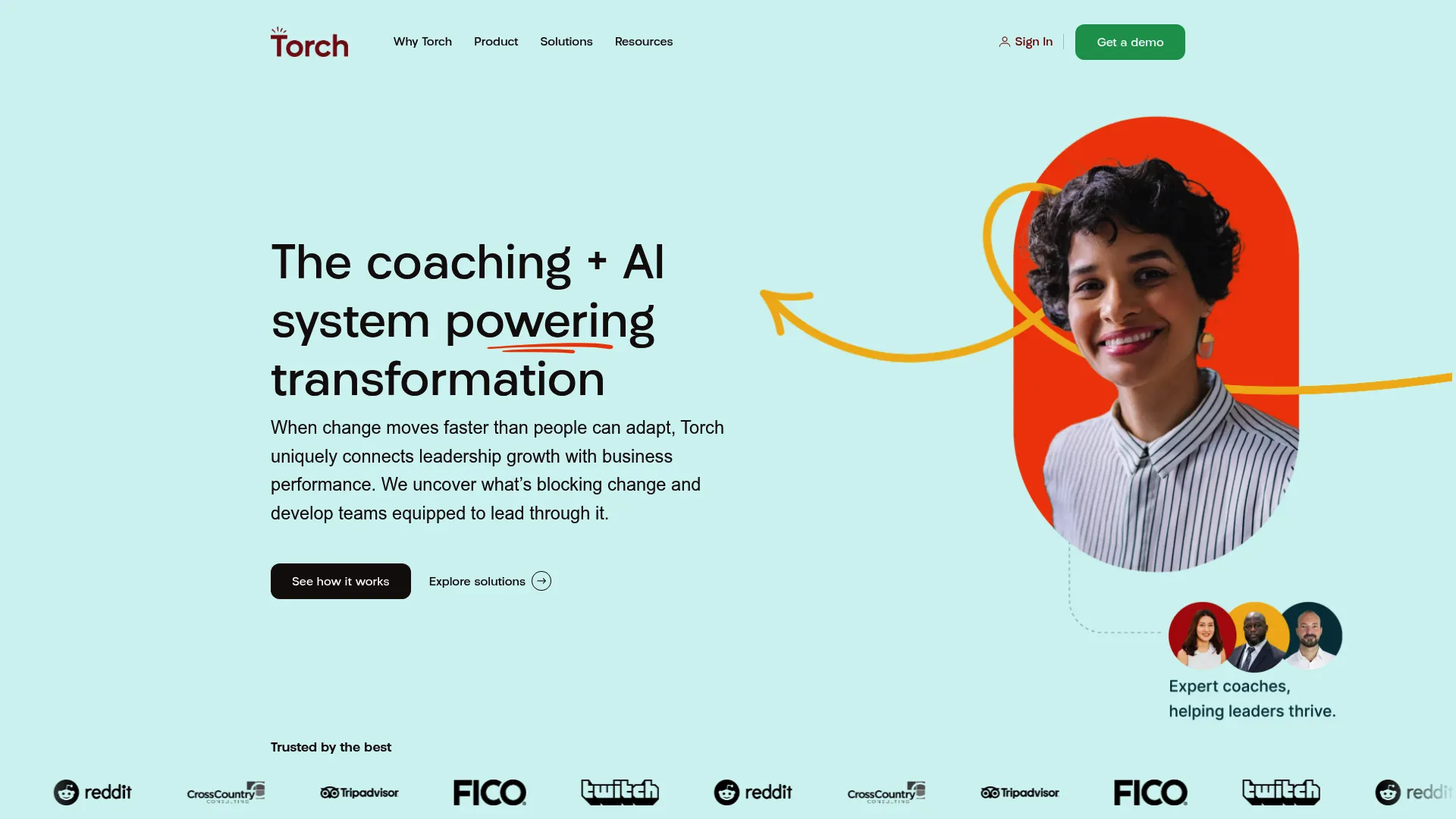 Torch leadership coaching platform