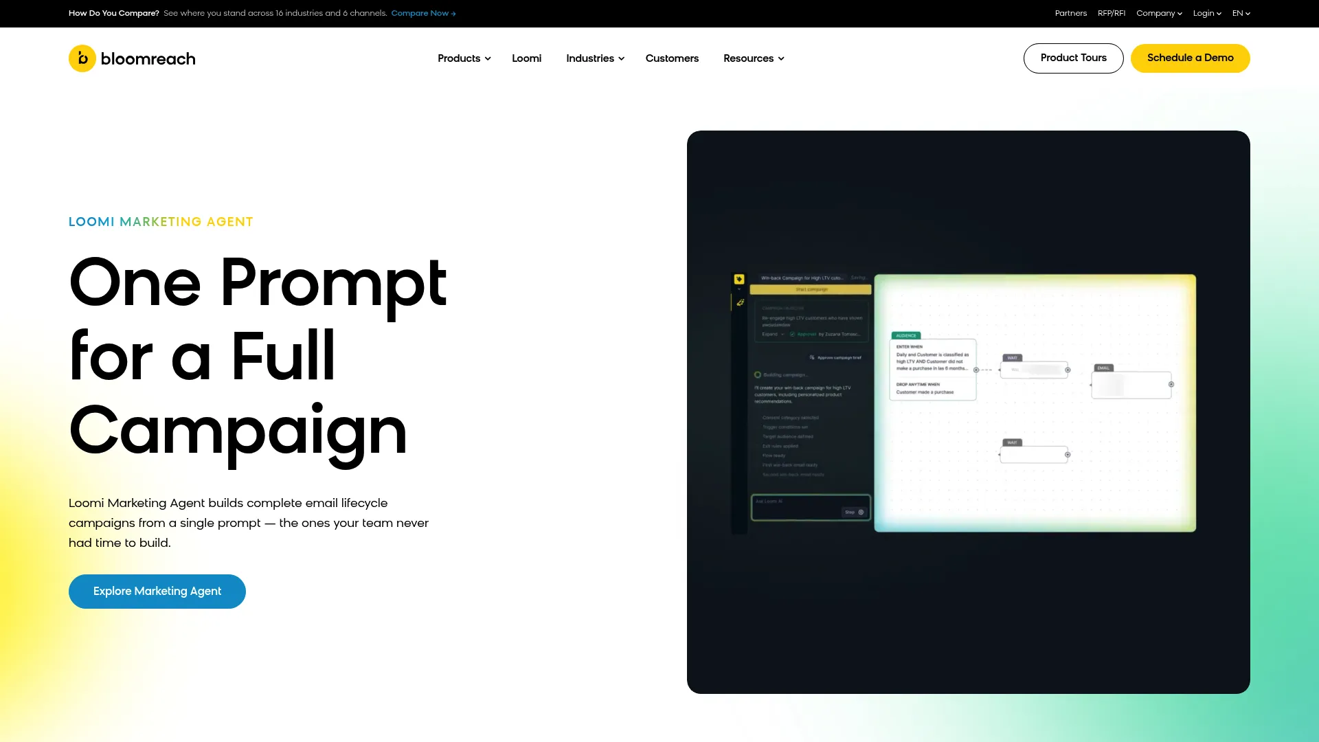 Bloomreach ecommerce personalization platform homepage
