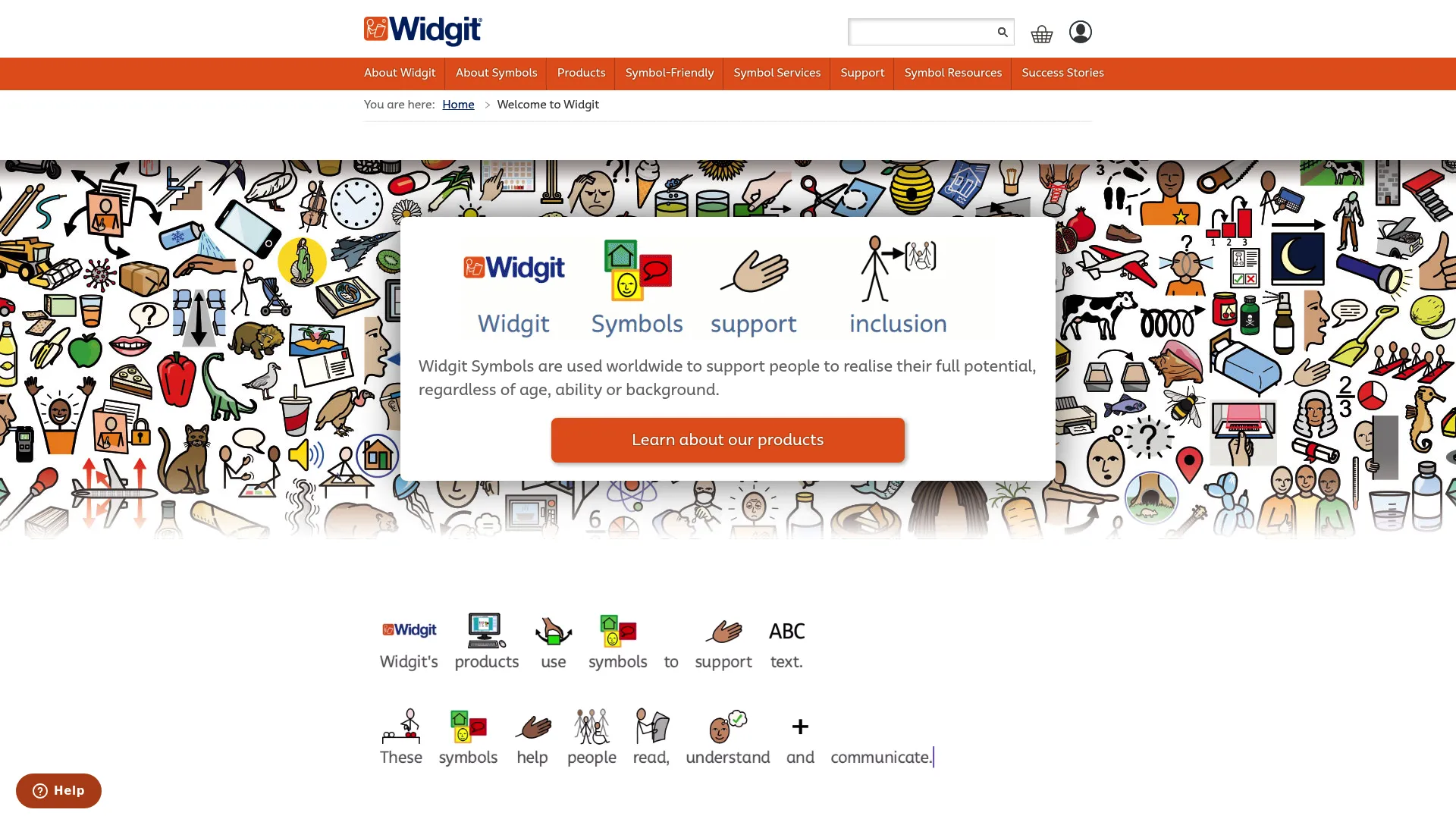 Widgit symbol-based communication software