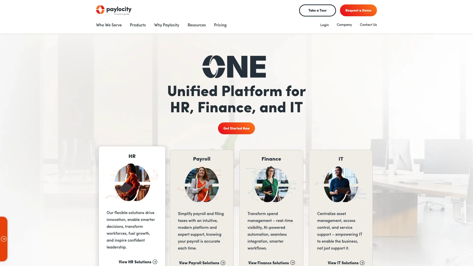 Paylocity Employee Voice product page
