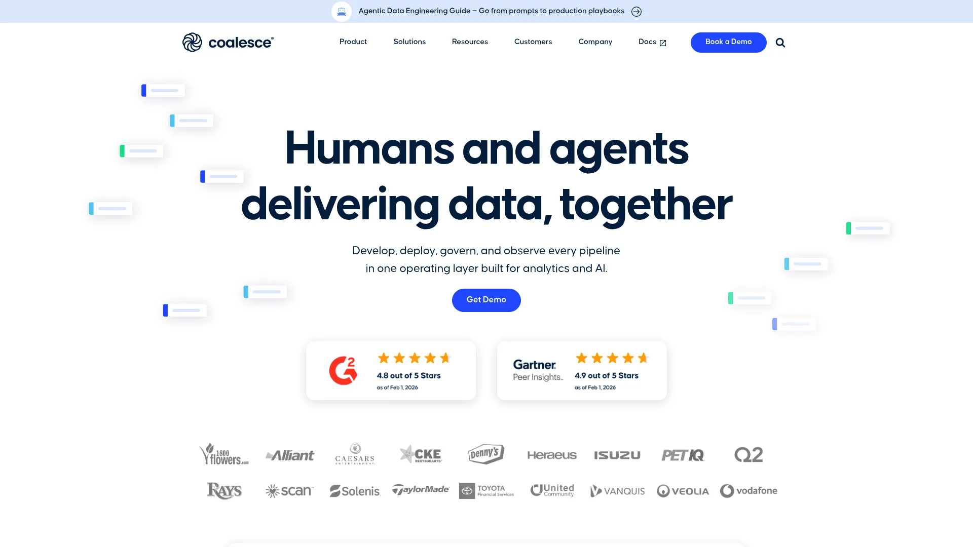 Coalesce governed data transformation platform