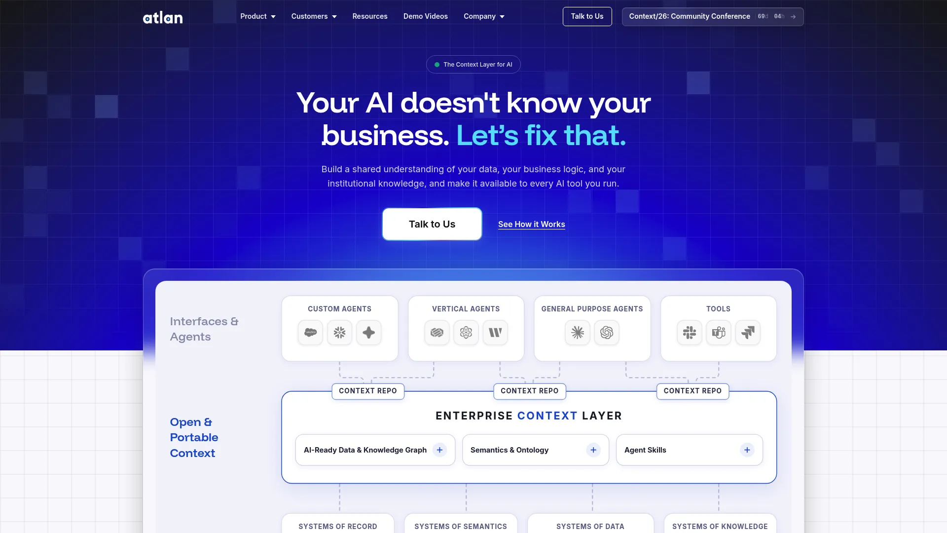 Atlan collaborative data workspace and catalog
