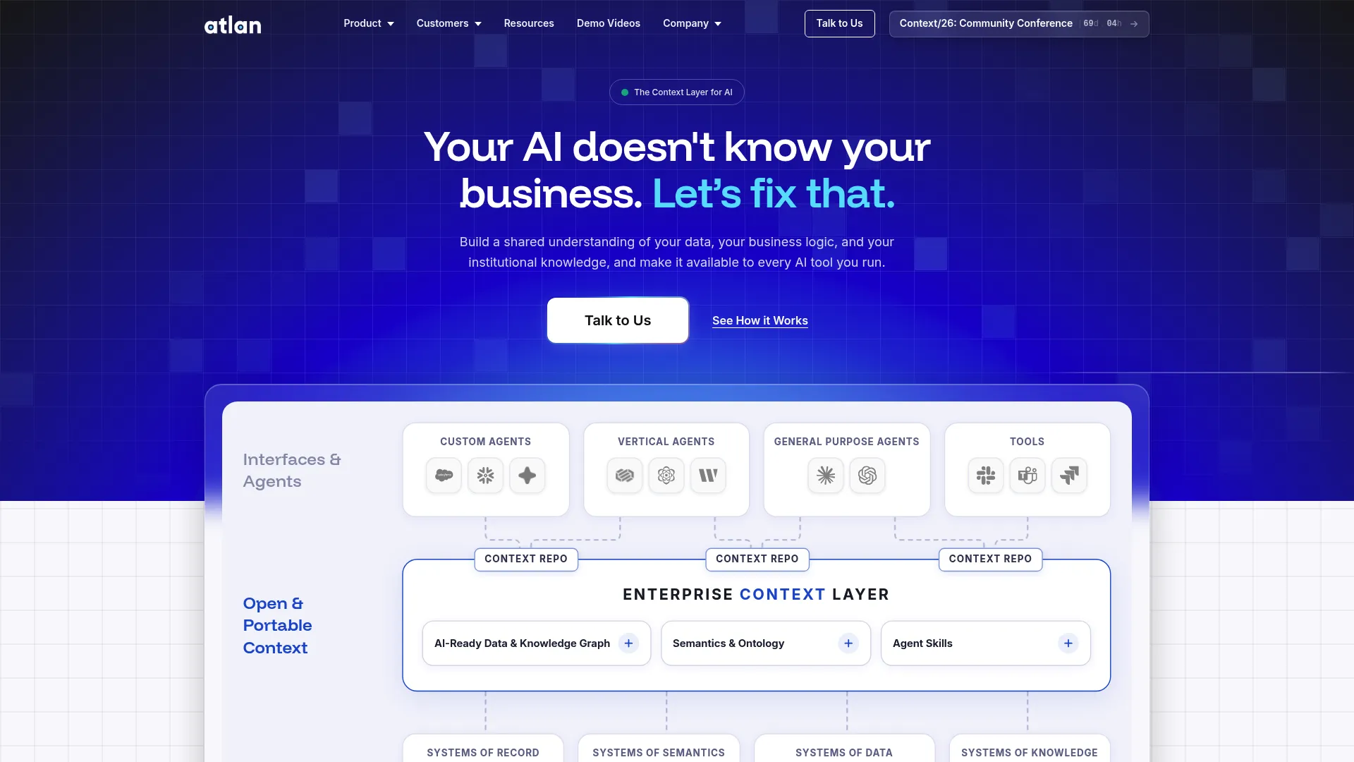 Atlan metadata and collaboration platform interface