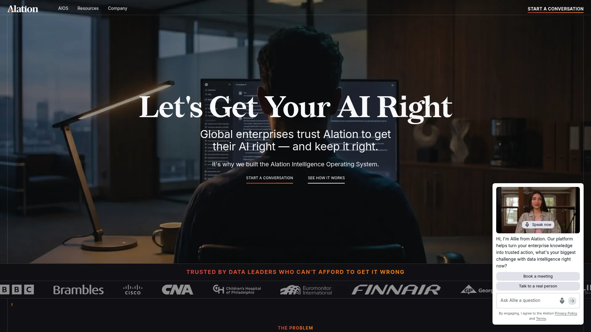 Alation data catalog and intelligence platform interface