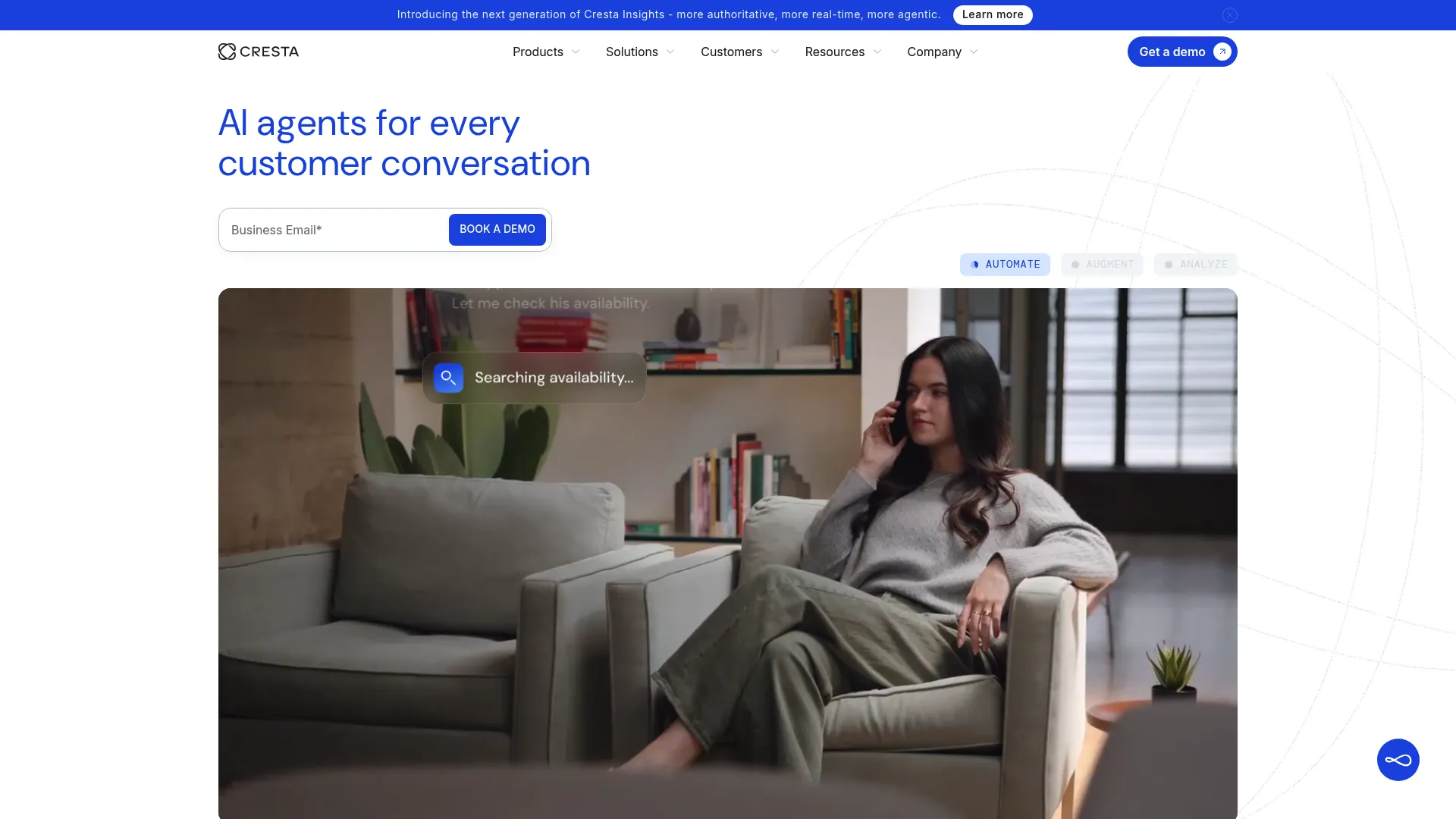 Cresta real-time agent assist and contact center AI platform