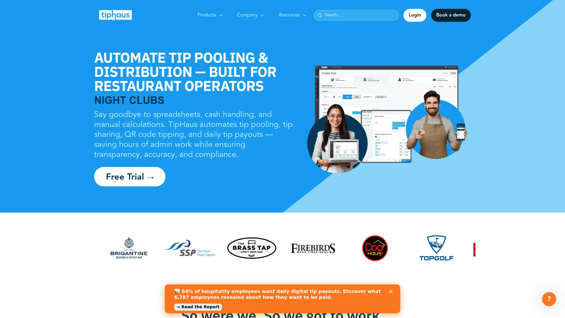 TipHaus tip management software homepage