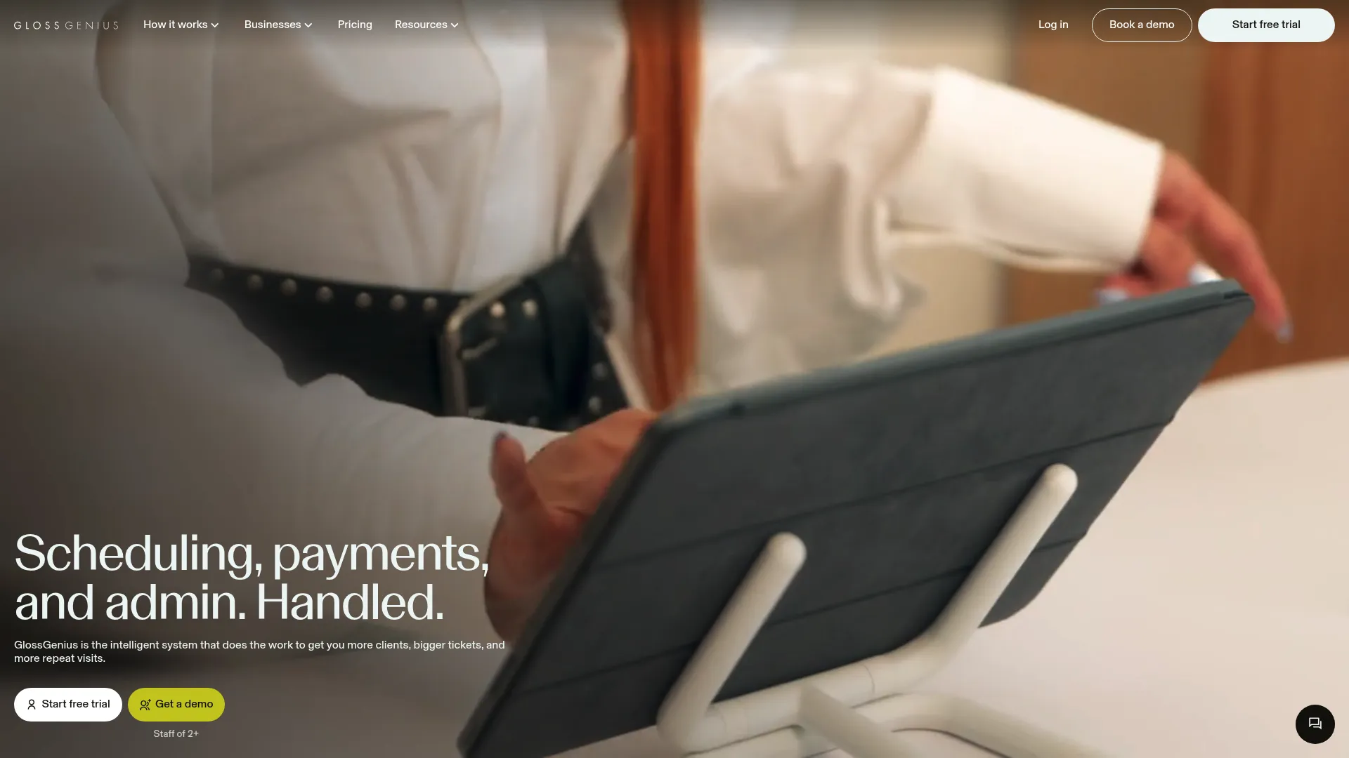 GlossGenius all-in-one salon software