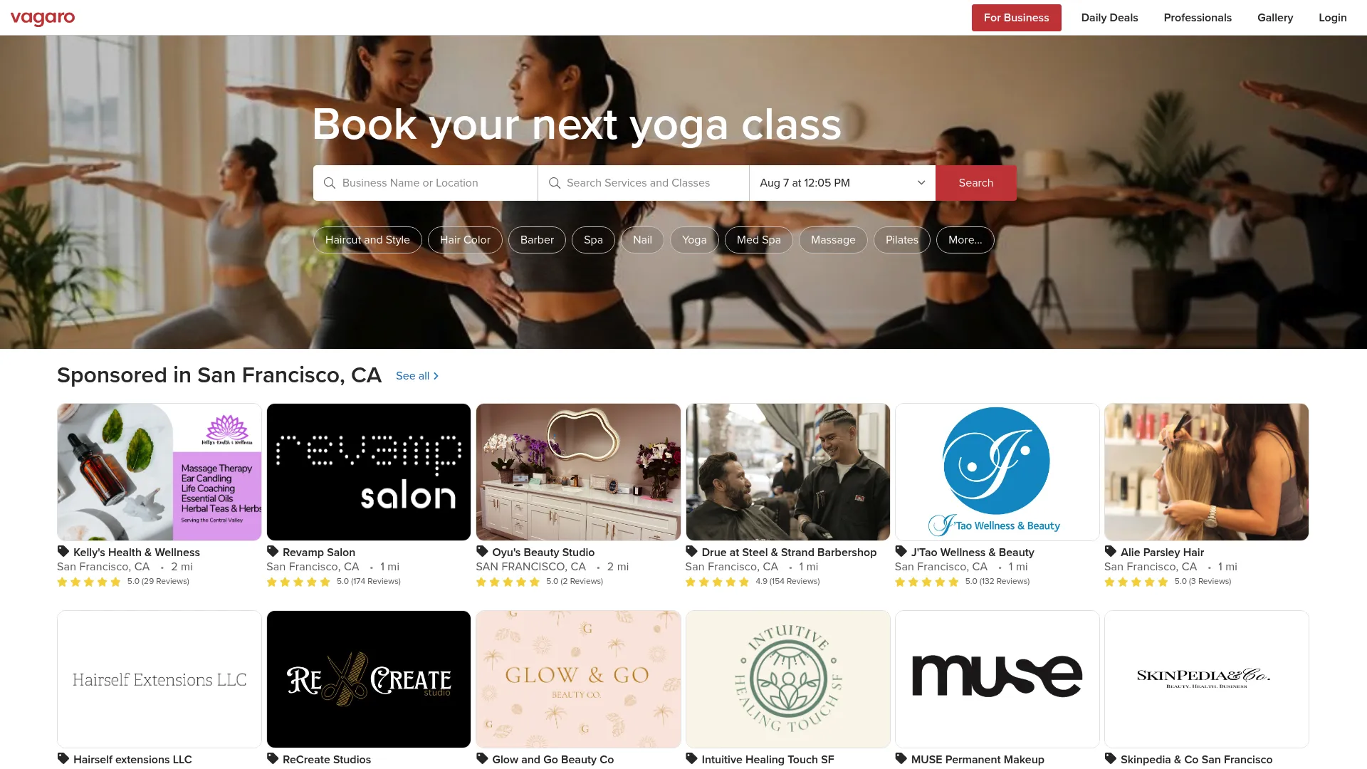 Vagaro salon and spa software